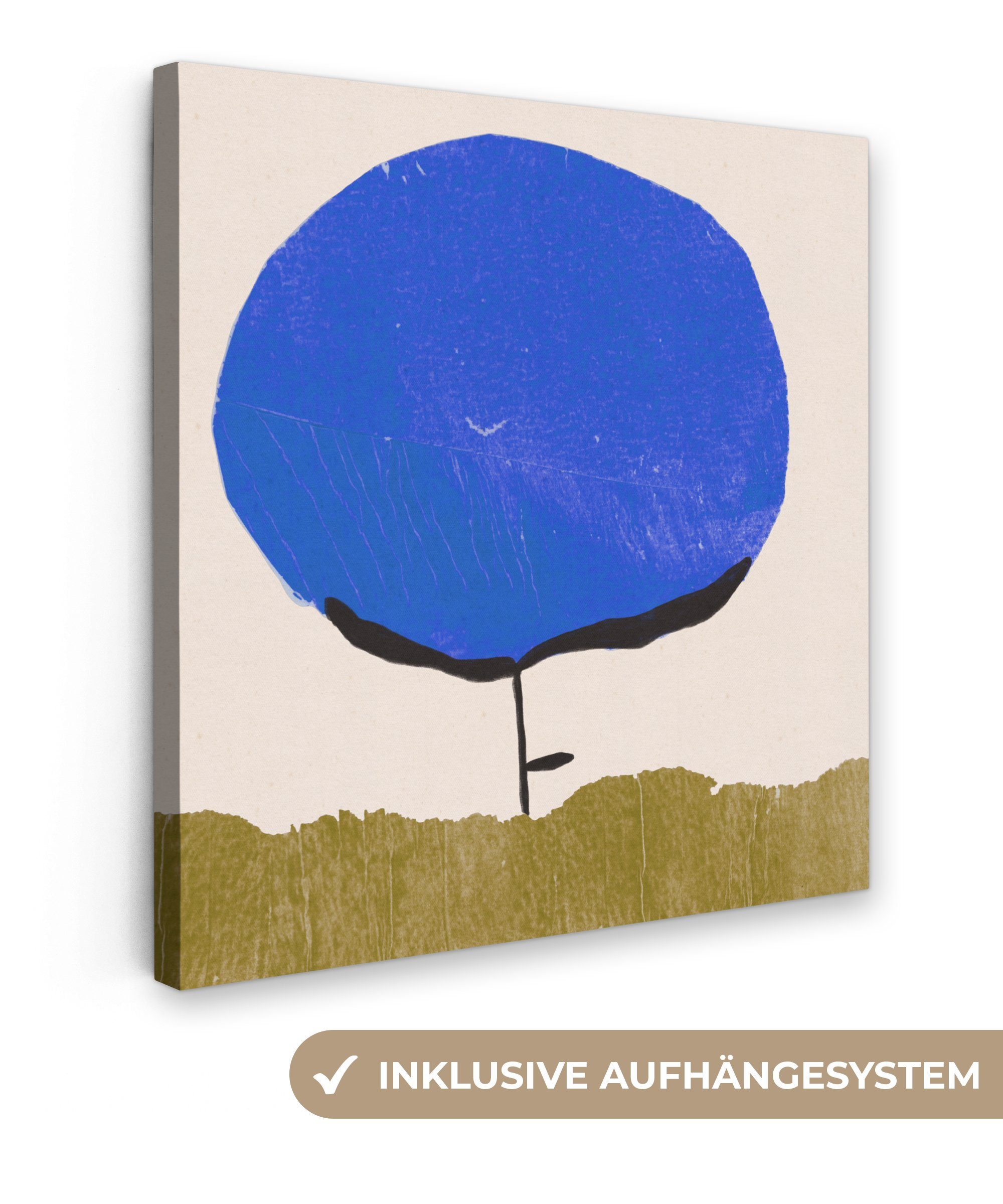 OneMillionCanvasses® Leinwandbild Blume - Abstrakt - günstig online kaufen