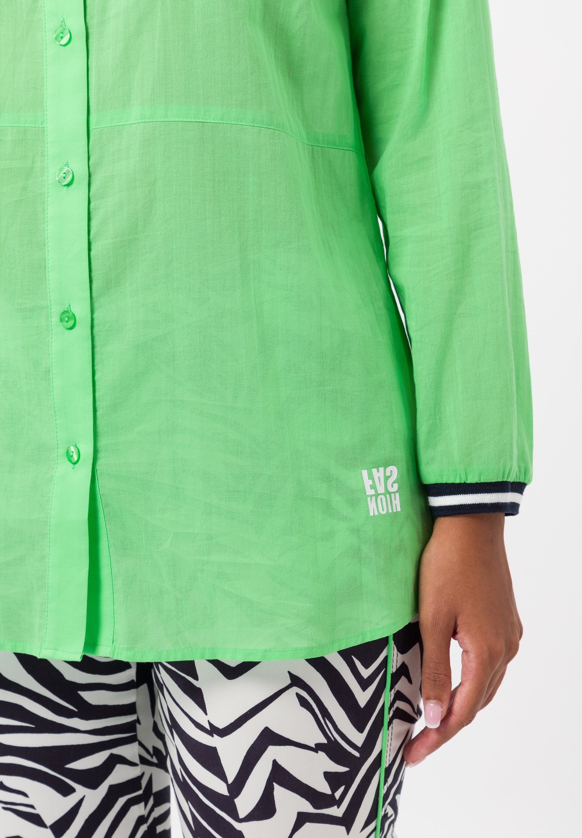 TUZZI Langarmbluse mit klassischem Blusenkragen