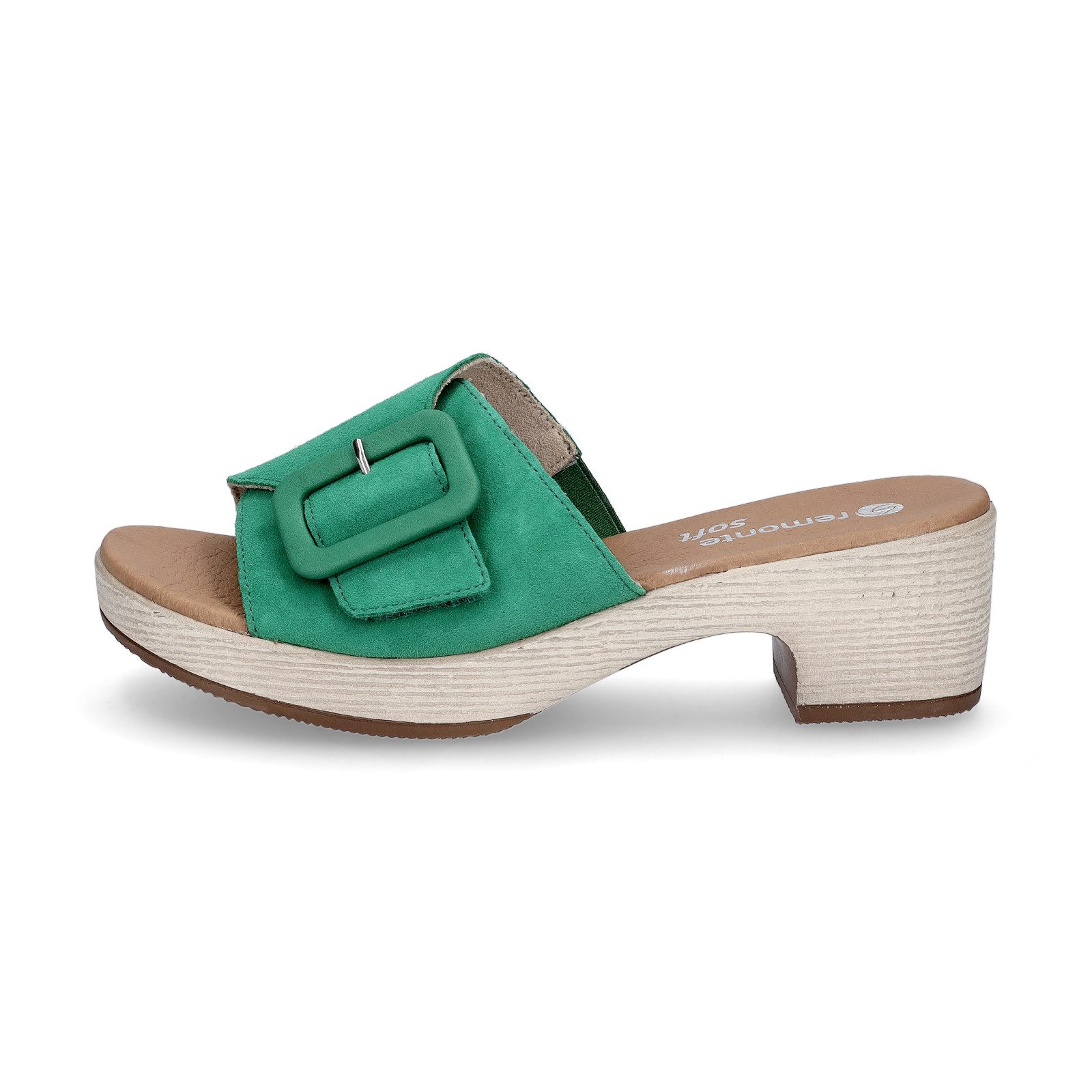 Remonte Remonte Damen Pantolette grün Pantolette günstig online kaufen