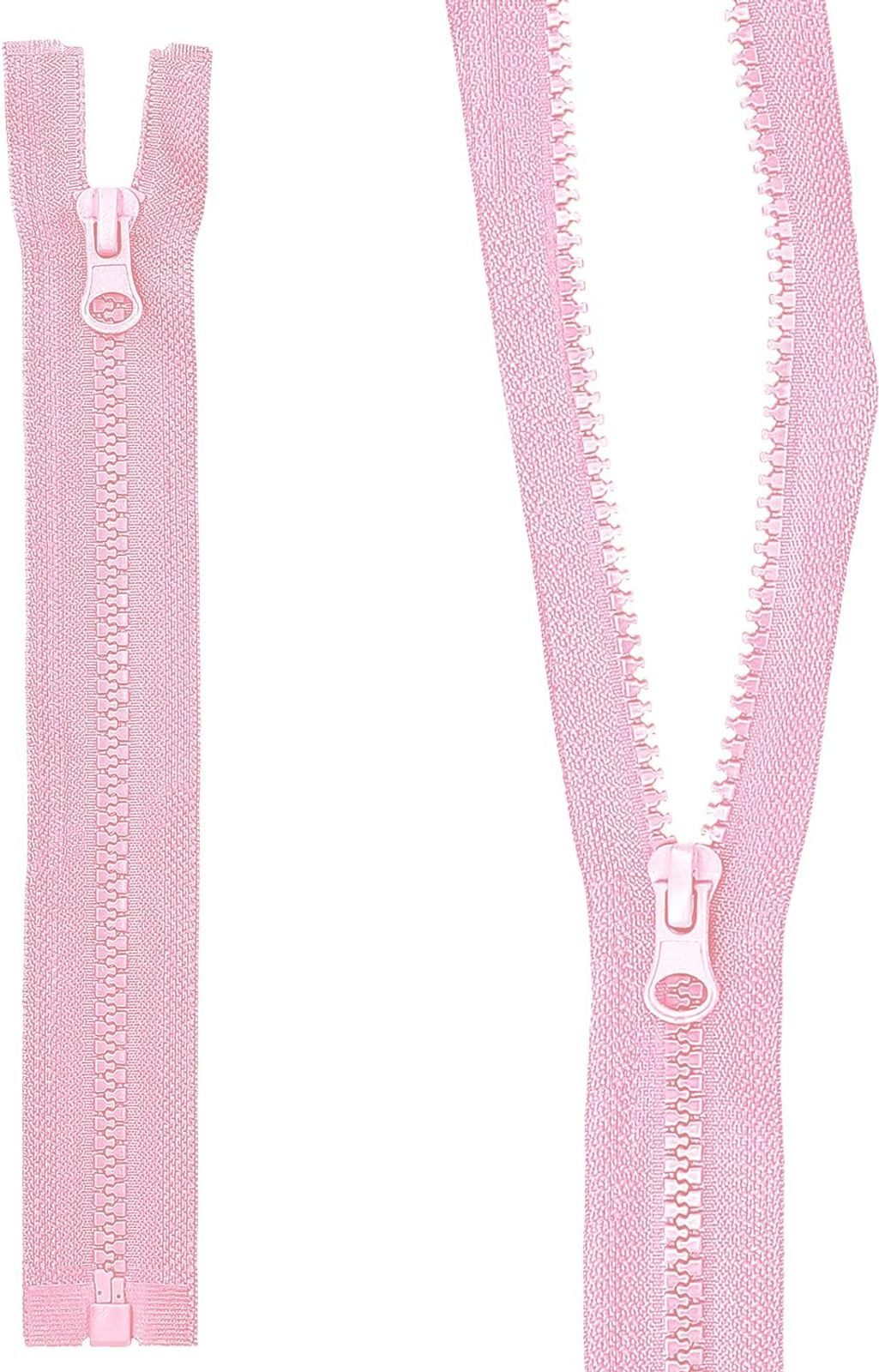 mumbi Reißverschluss Reißverschluss teilbar Kunststoff Reißverschlüsse Zipper grobe Zähne