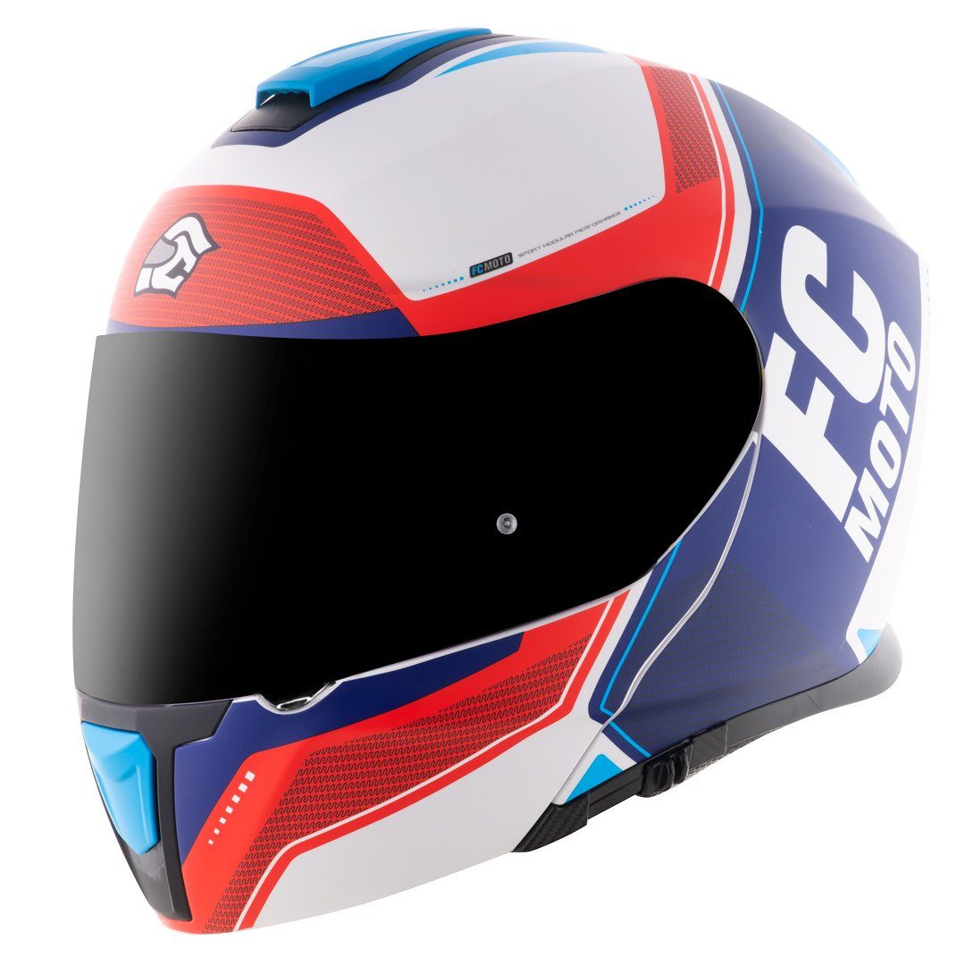 Motorradhelm Novo Circuit Klapphelm