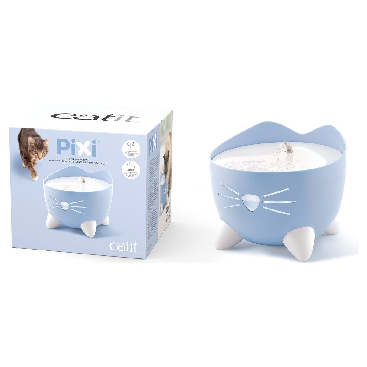Catit Trinkbrunnen Pixi Trinkbrunnen blau günstig online kaufen