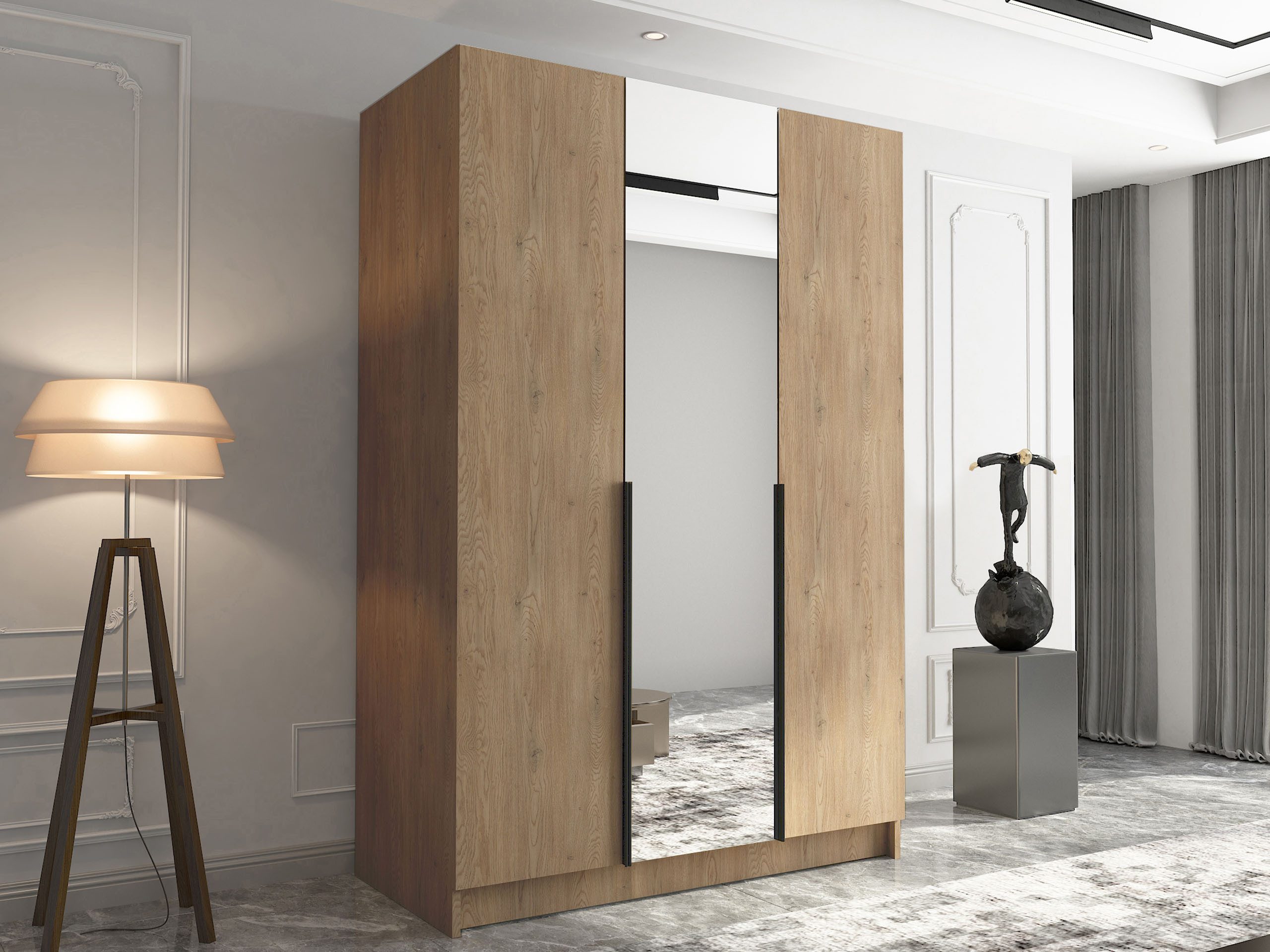 MIRJAN24 Kleiderschrank Calia II (mit drei günstig online kaufen