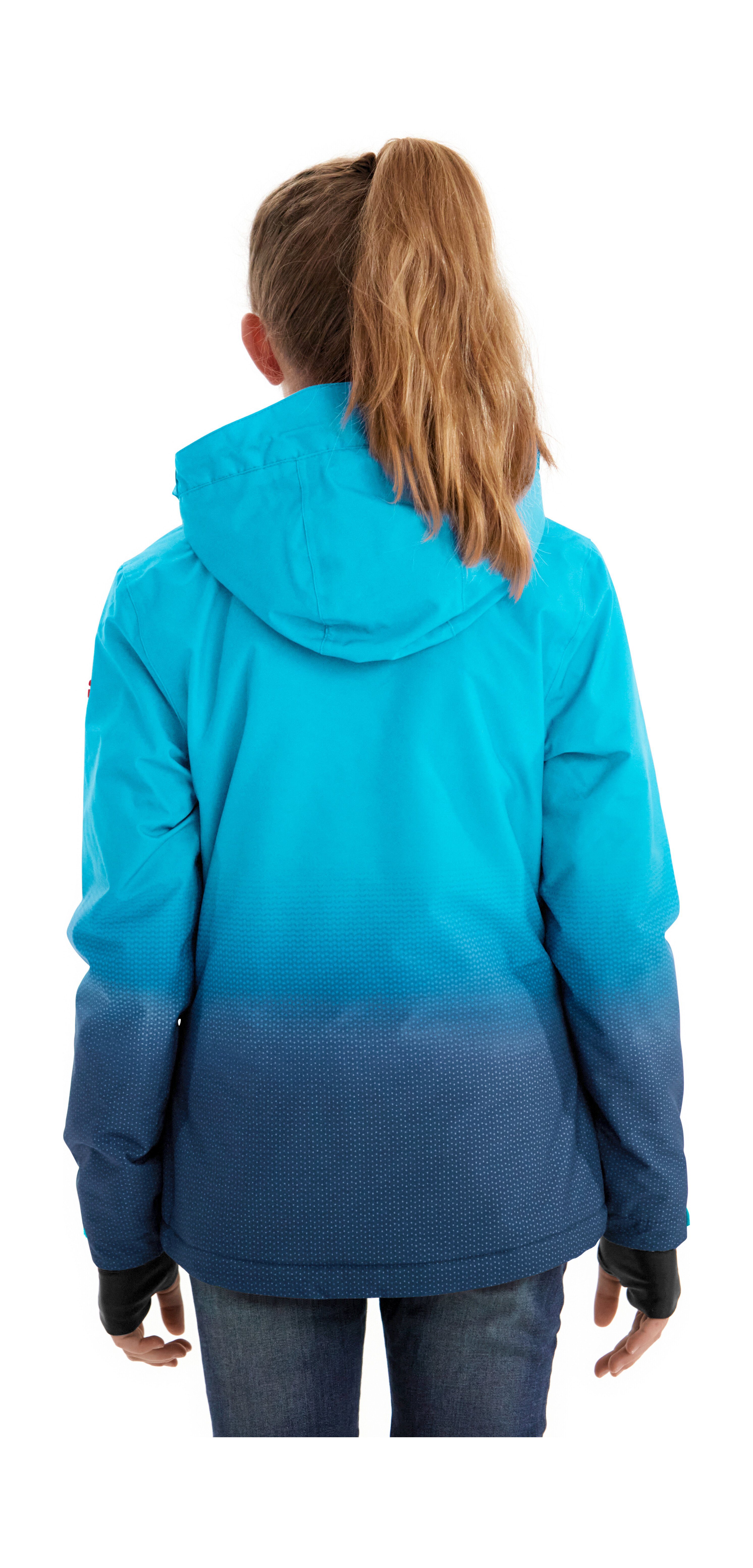 Killtec Outdoorjacke Lynge GRLS JCKT E, Funktionsjacke mit Kapuze und  Schneefang