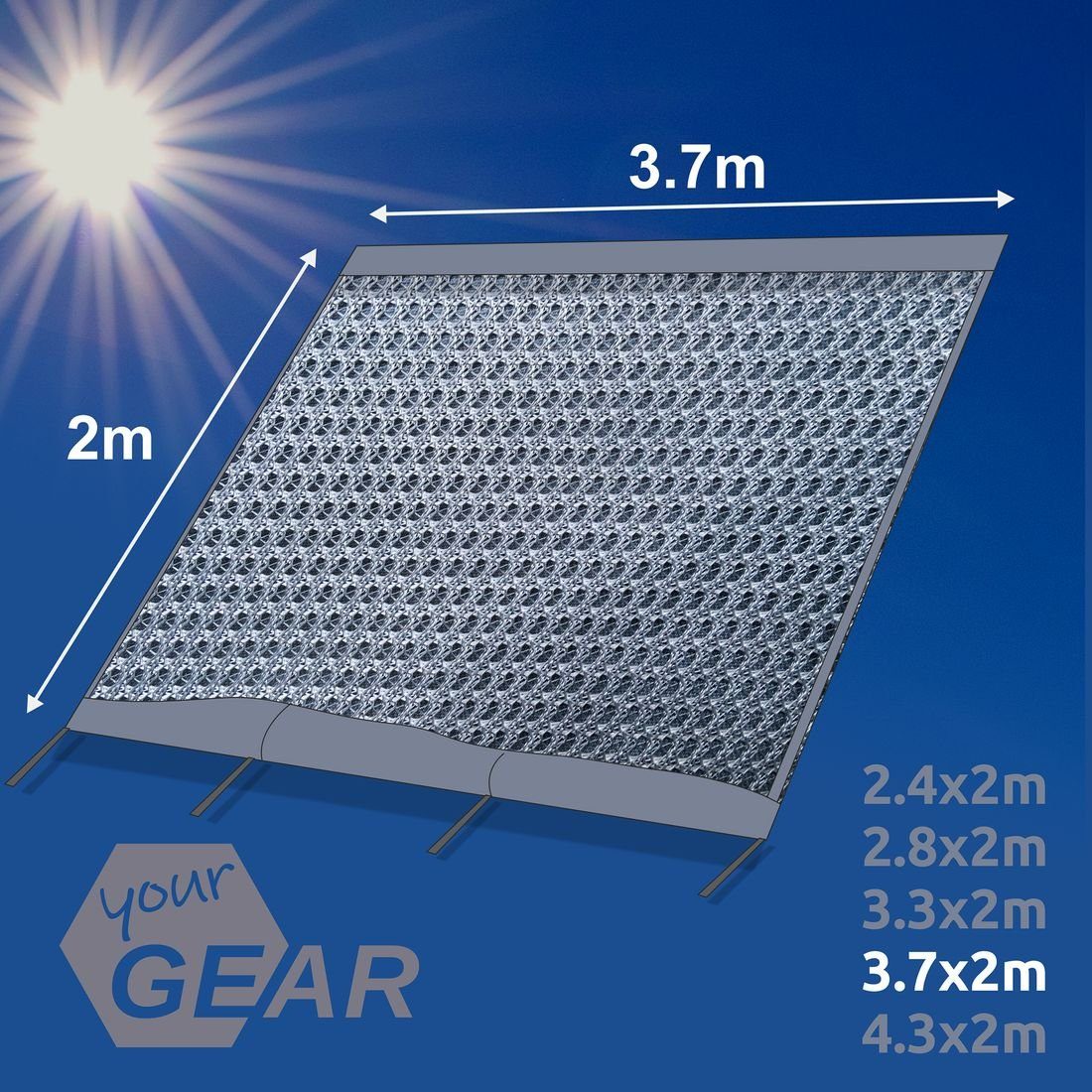yourGEAR Vorzelt yourGEAR Sun + Rain günstig online kaufen