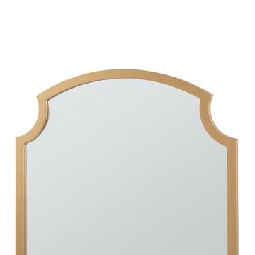 en.casa Wandspiegel, »Aura« mit Rahmen MDF 80 x 55 cm Goldfarben