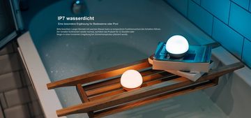 OLIGHT Nachtlicht Obulb Pro S Farbenfrohe und Dynamische Lichtkugel mit App-Steuerung