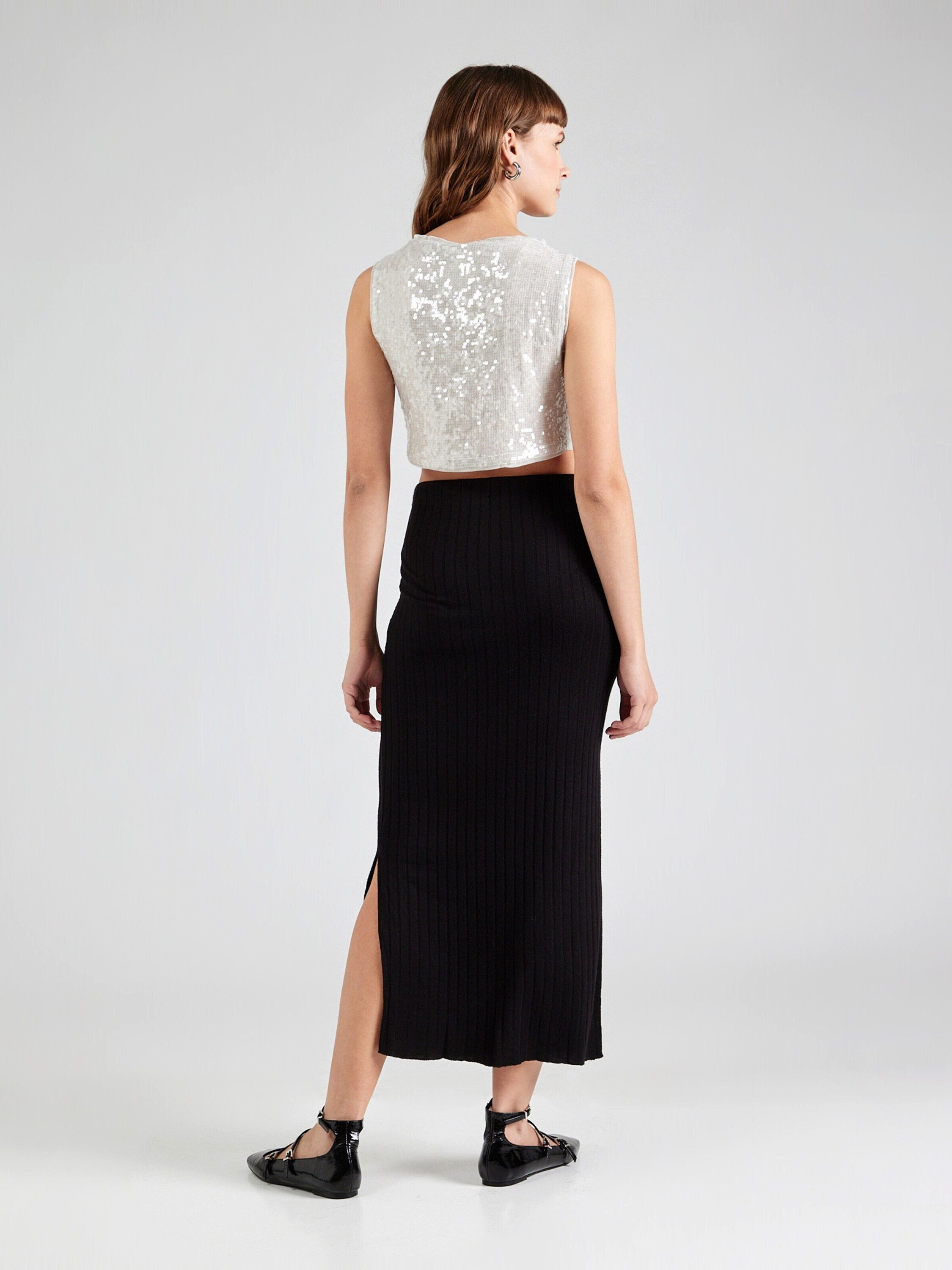 pieces Bleistiftrock PCIRIS (1-tlg) Plain/ohne Details günstig online kaufen