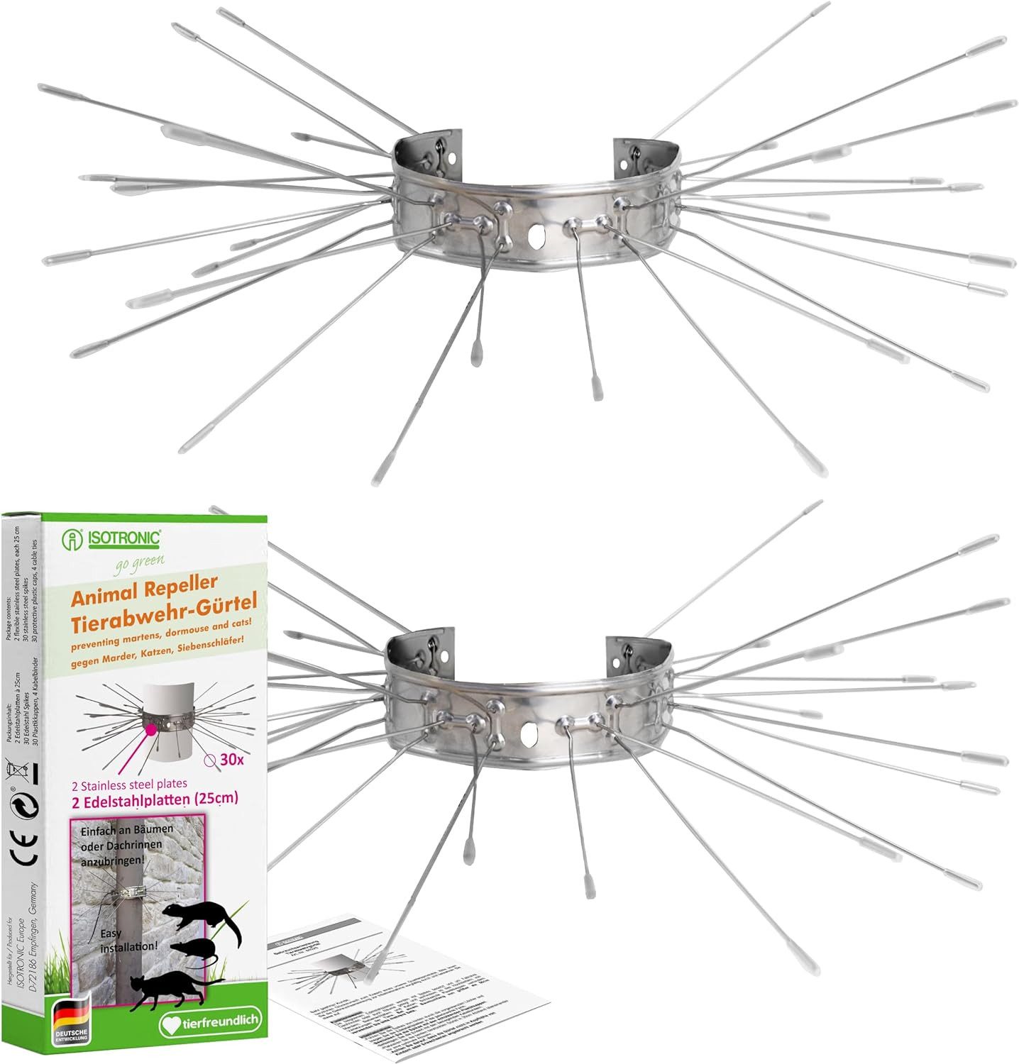 ISOTRONIC Marder-Abwehrgürtel Isotronic Marderabwehrgürtel, 2-St.