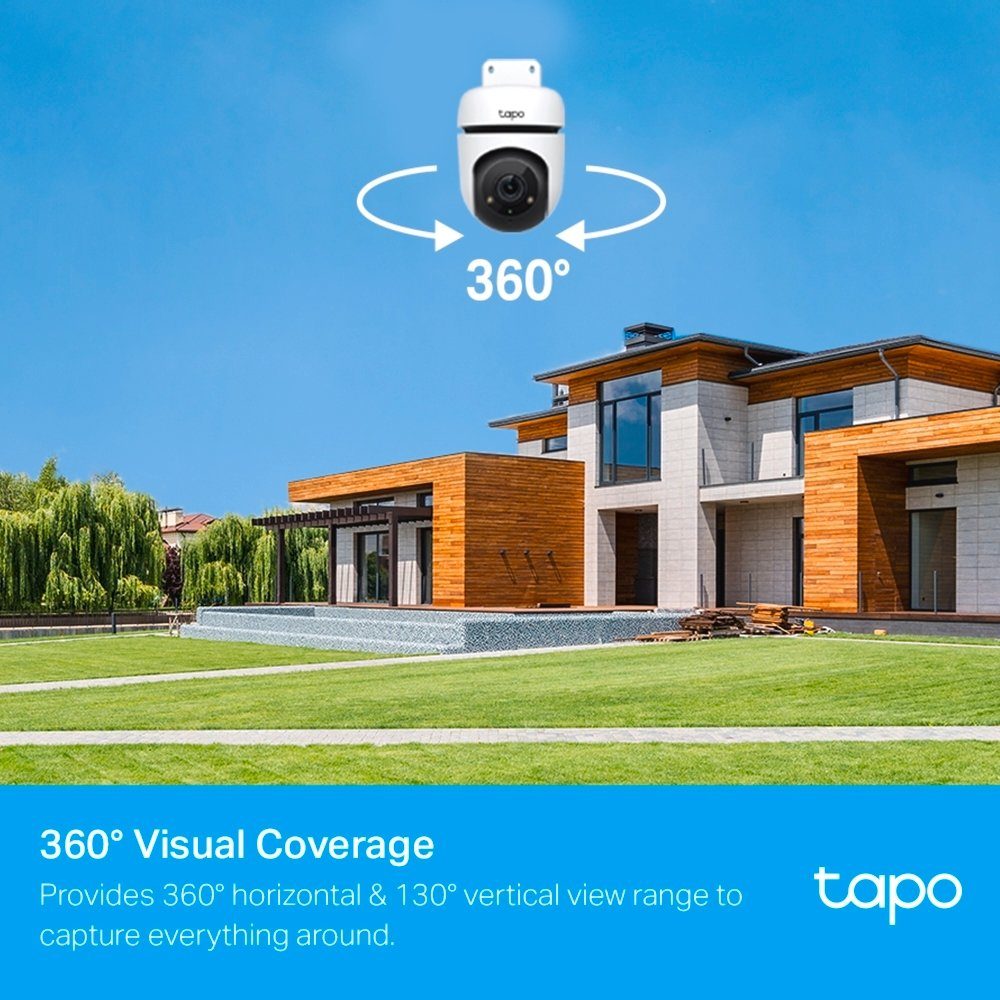 Überwachungskamera TP-Link (Außenbereich) Tapo Kamera Outdoor Pan/Tilt Security C500 IP
