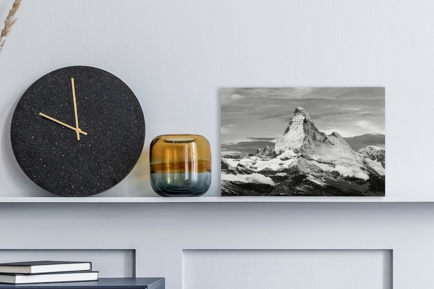 OneMillionCanvasses® Leinwandbild Wolken über dem Matterhorn günstig online kaufen