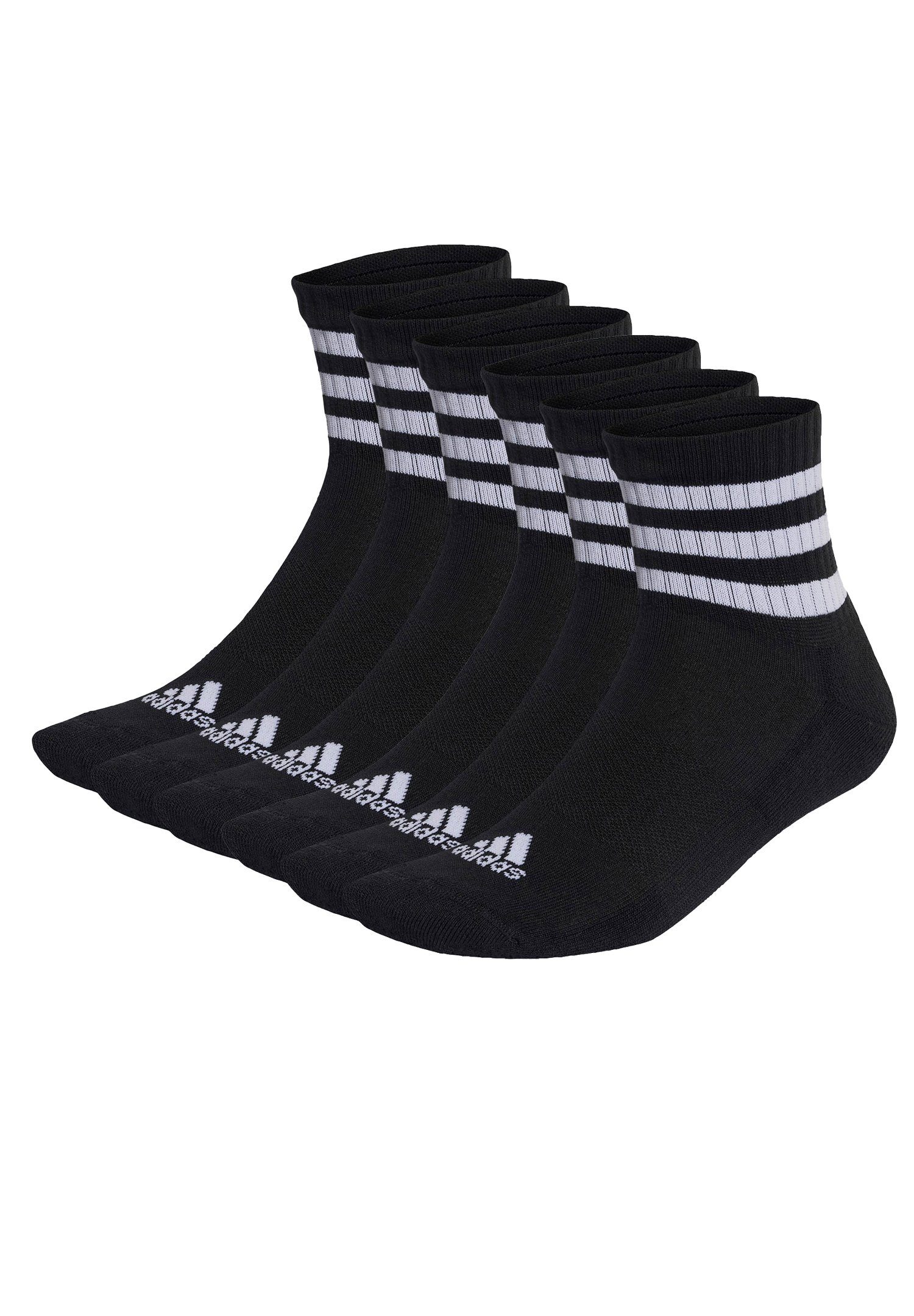 adidas Performance Socken 3S C SPW MID 6 Paar (Packung, 6-Paar, 6er-Pack)