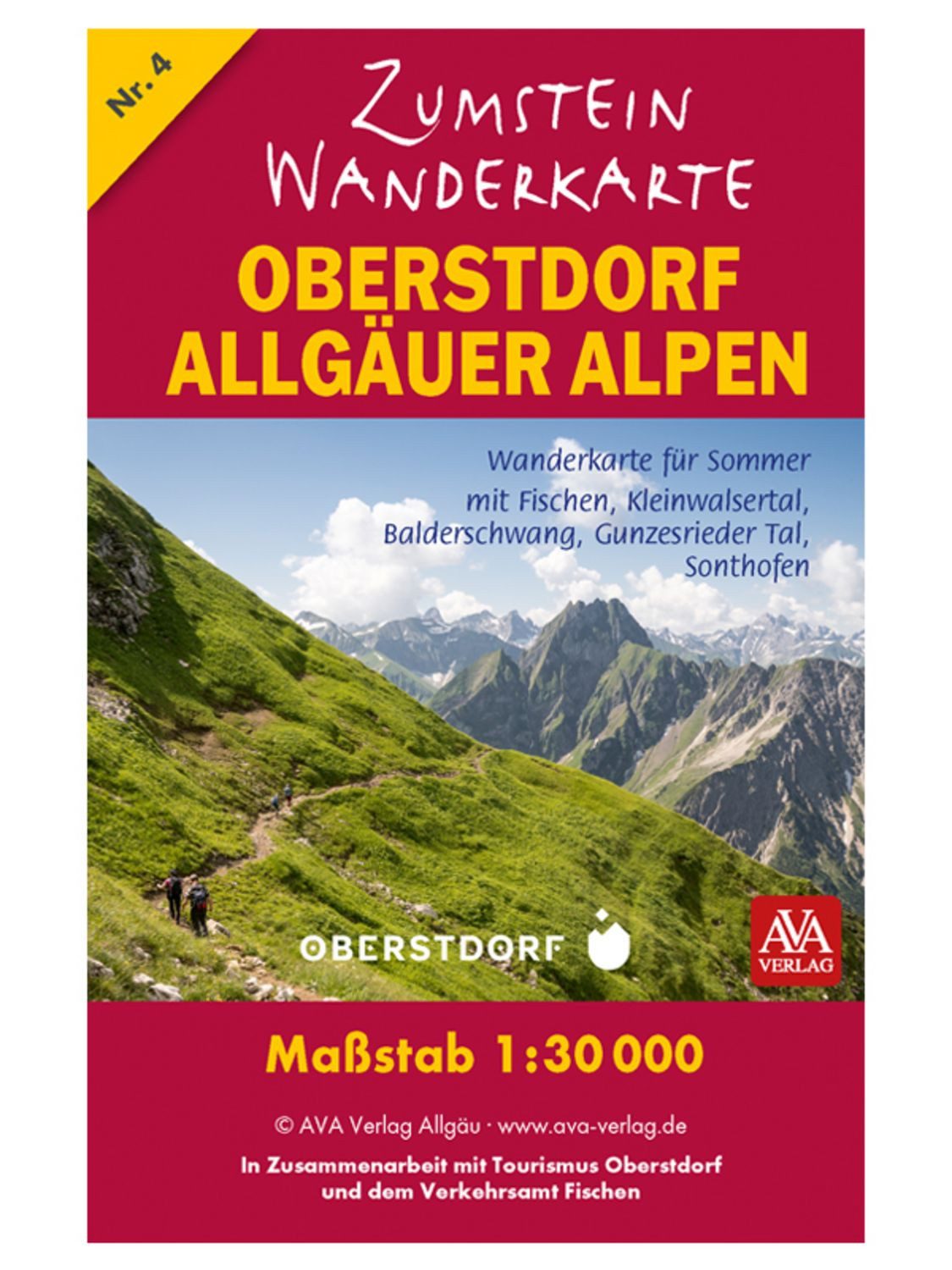 Zumstein Wanderkarte Oberstdorf / AVA-Verlag Allgäu GmbH