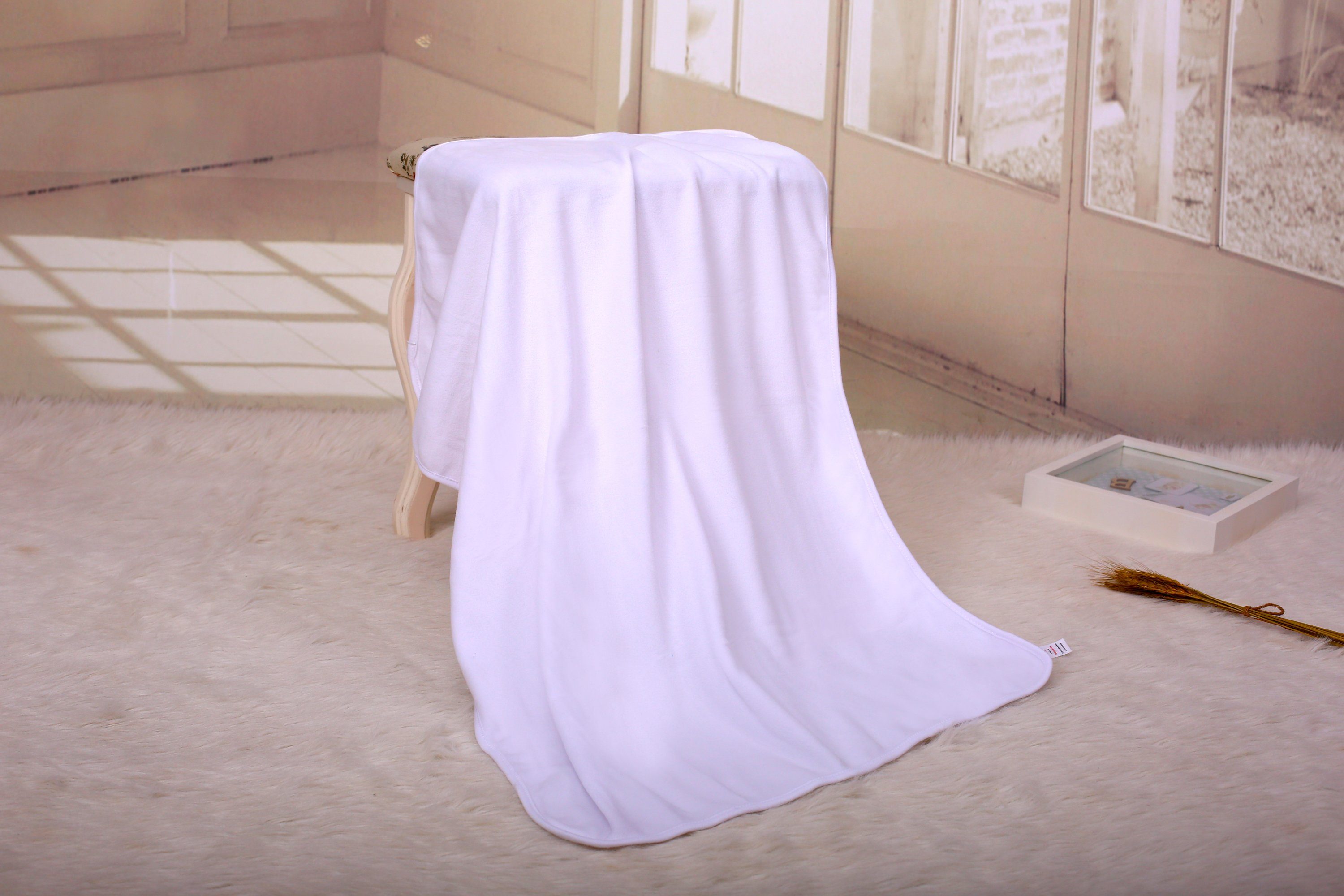Babydecke Kuschelweiche Decke für - Baby Weiß Babystrampler Babys Kronya Kuscheldecke Fleece Jahreszeiten Bettdecke Tagesdecke, Kinderdecke Babydecke Erstlingsdecke Bett aus