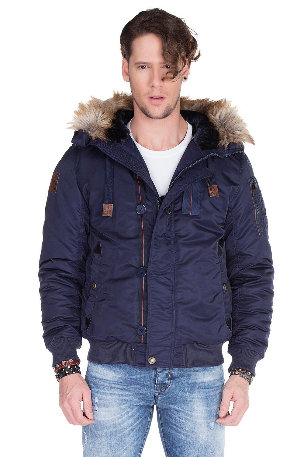 Cipo & Baxx Bomberjacke CM128