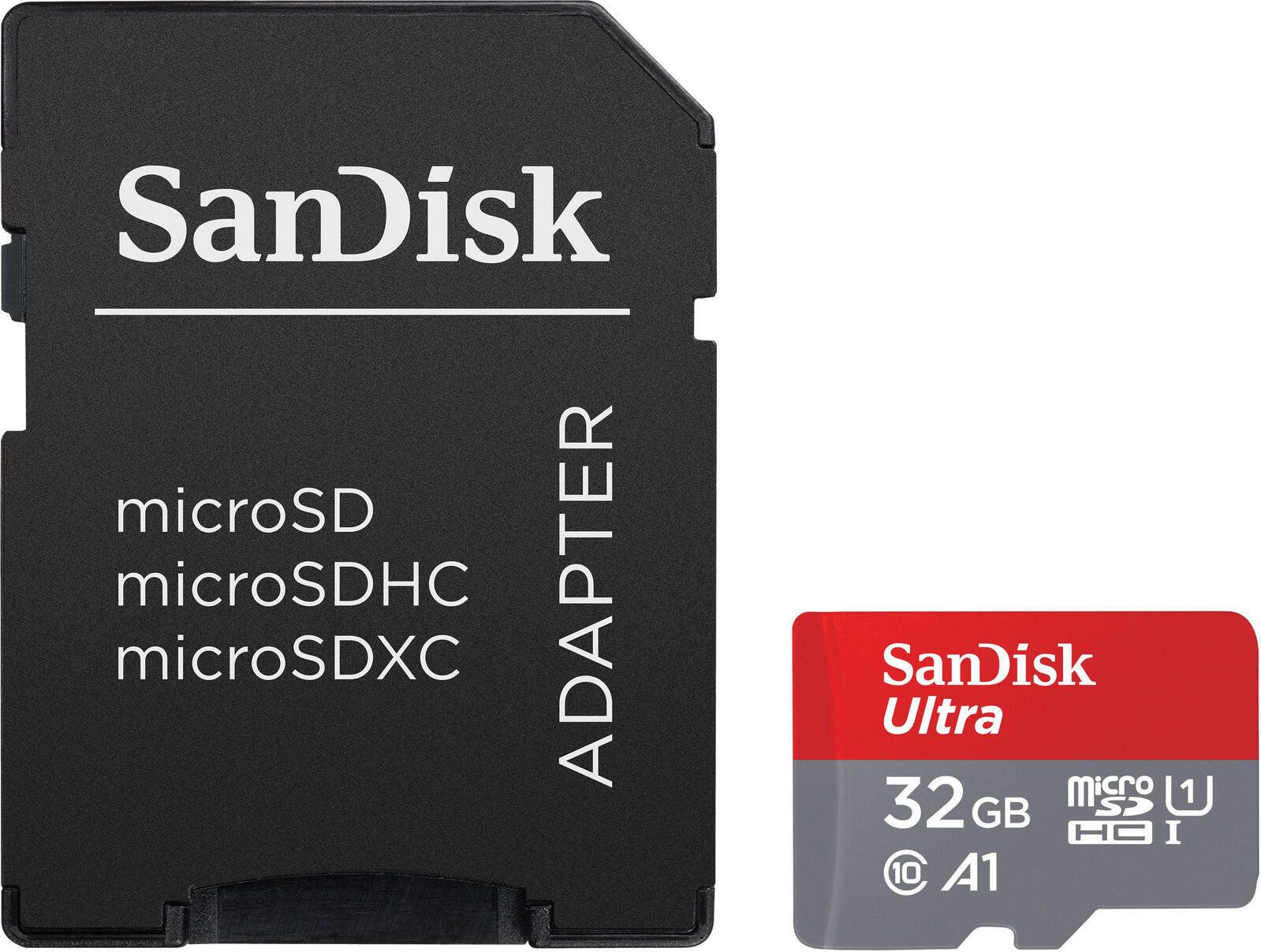 Sandisk SanDisk Speicherkarten Ultra microSDHC 32GB Speicherkarte
