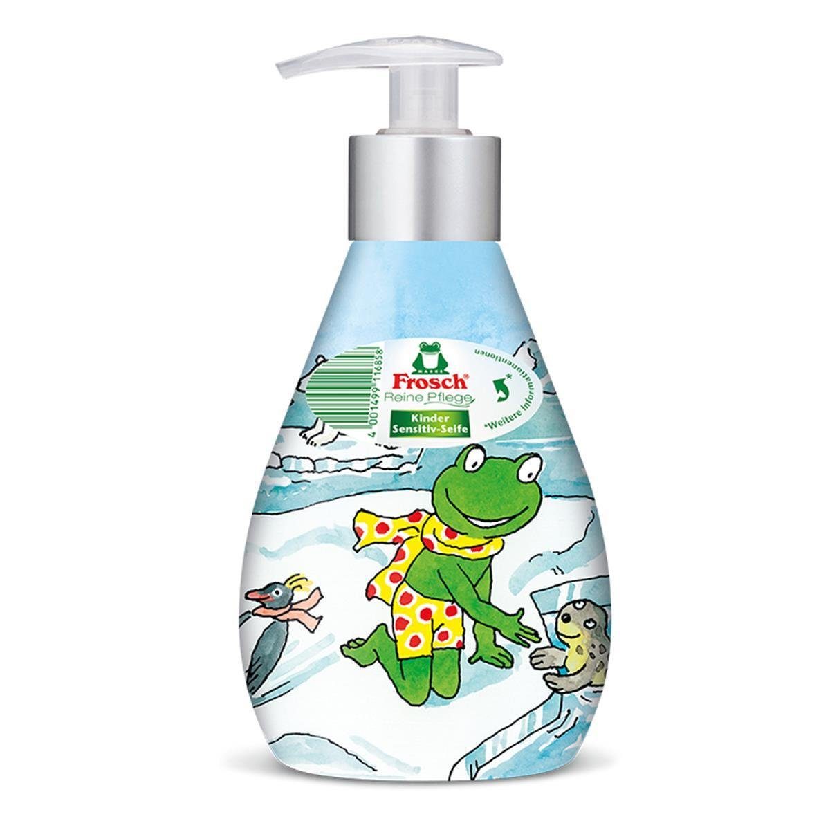 FROSCH Handseife Frosch Reine Pflege Kinder Sensitiv-Seife 300 ml
