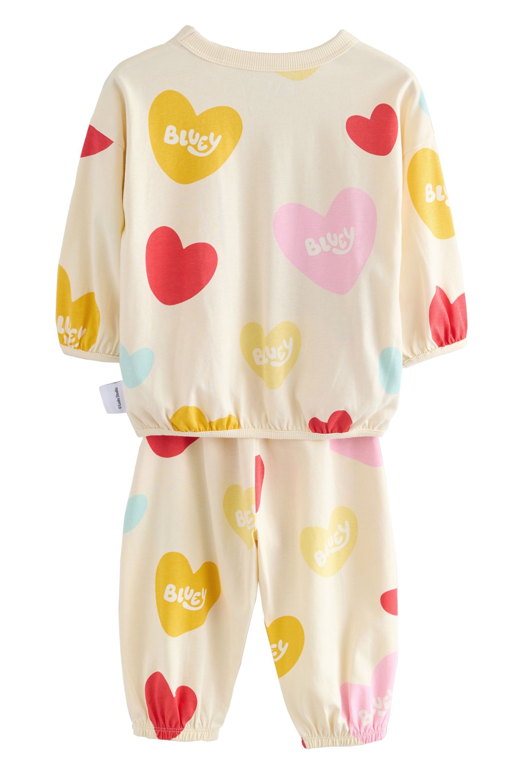Next Pyjama Bluey Schlafanzug mit Jogginghose günstig online kaufen