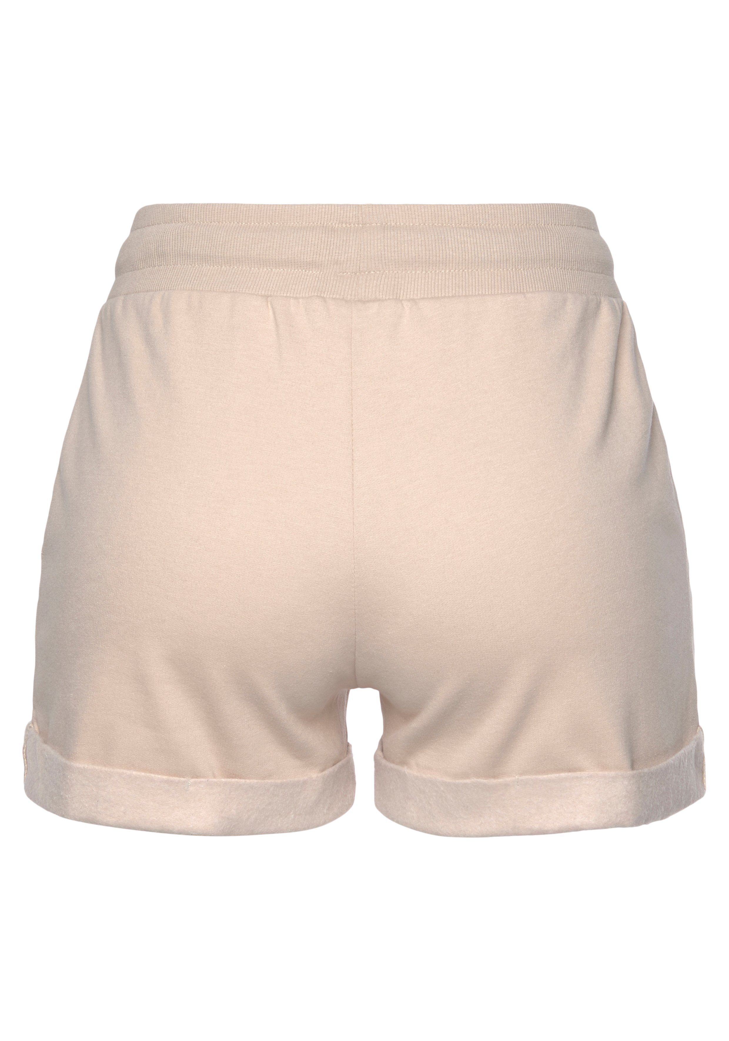 LASCANA Shorts mit Rippbündchen und Umschlagsaum, Loungewear – Bild 5 von 5