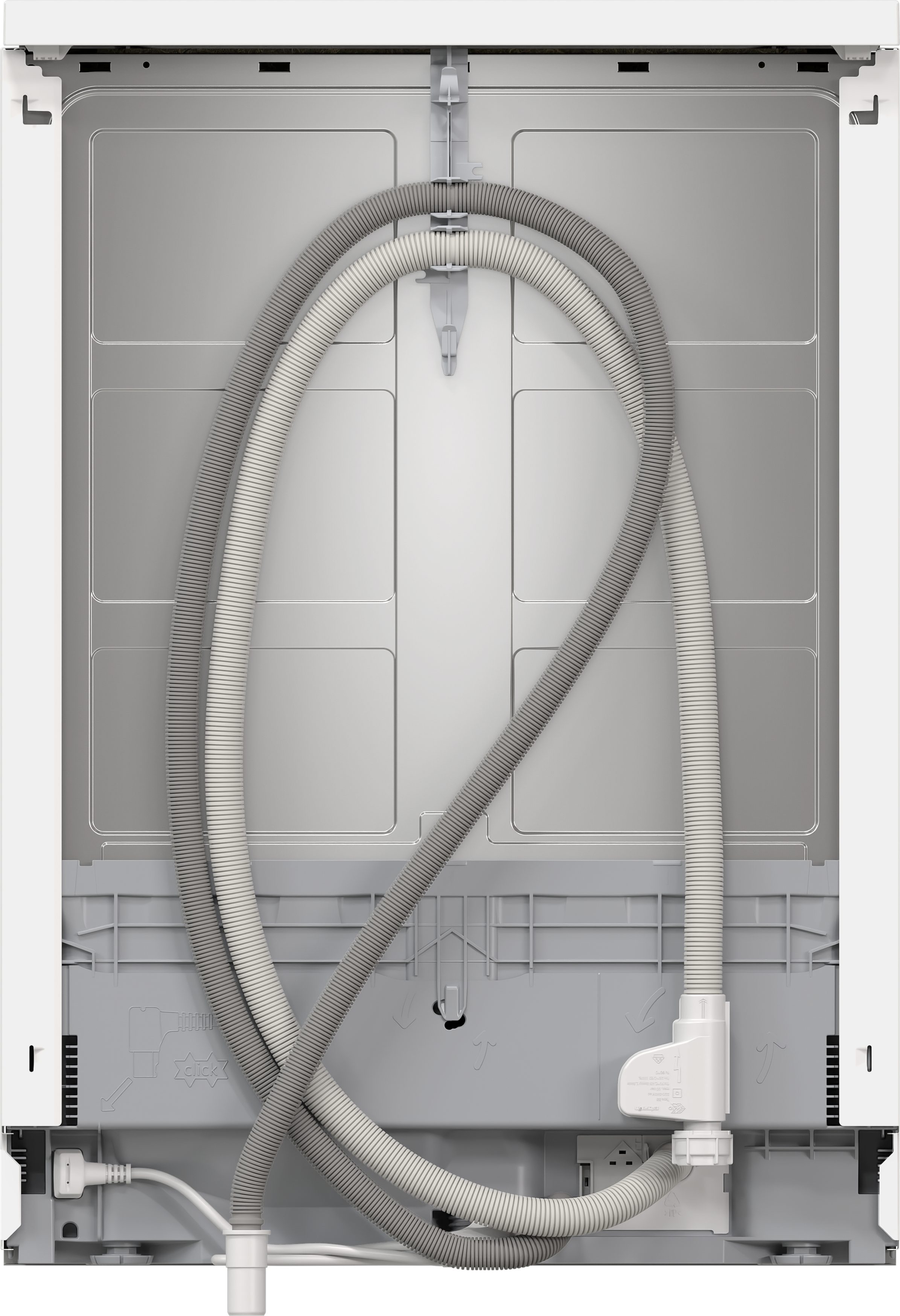 BOSCH Standgeschirrspüler Serie 4 SMS4EVW08E, 14 Maßgedecke, Automatische Türöffnung für mehr Effizienz – Bild 4 von 5