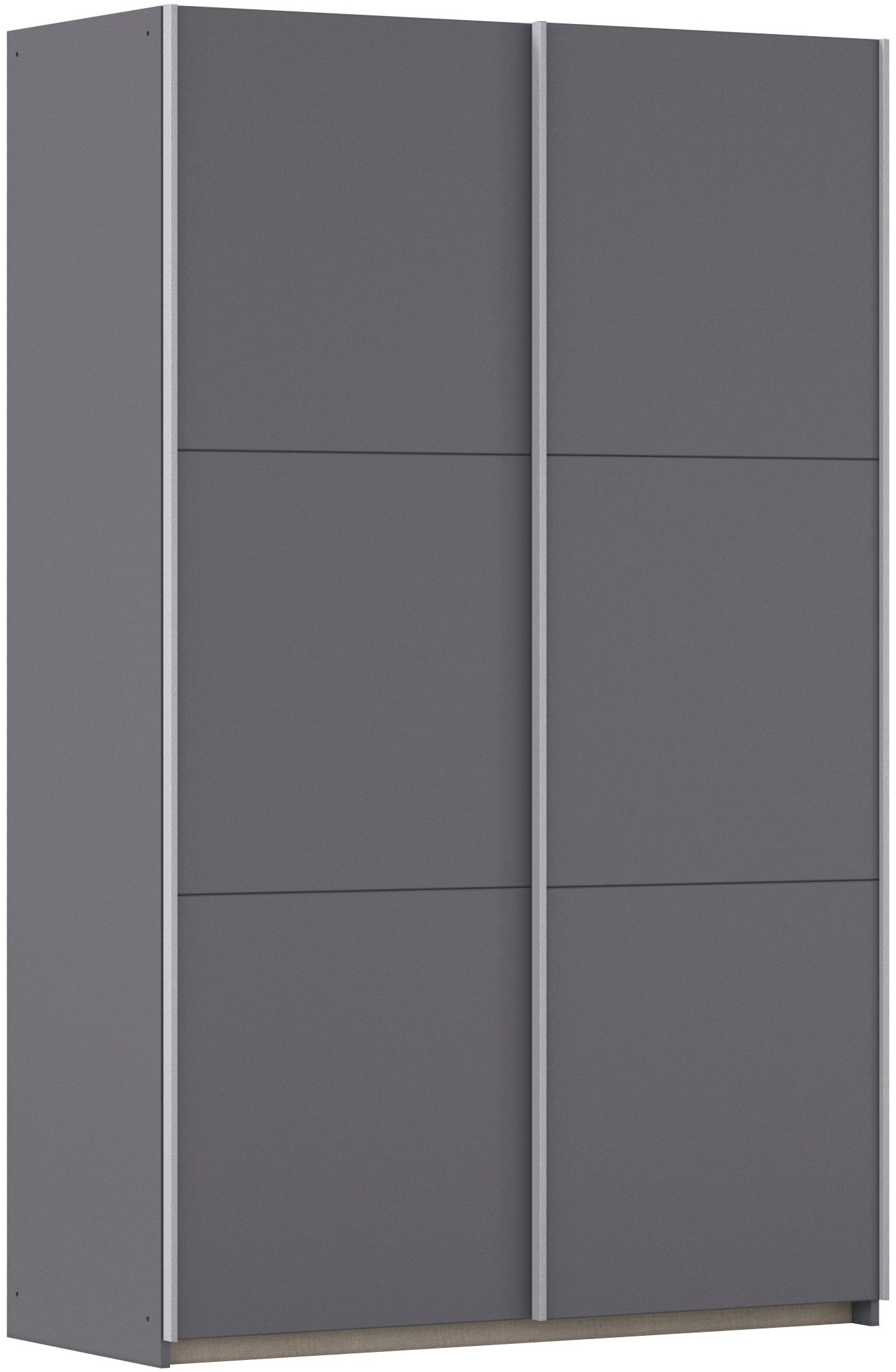 rauch Schwebetürenschrank Kleiderschrank Drehtürenschrank Schrank Garderobe KRONACH (in 3 Ausstattungen BASIC/CLASSIC/PREMIUM, Breiten 131/175/218/261 cm) optional ohne, mit 1 oder 2 Spiegel, viel Stauraum MADE IN GERMANY