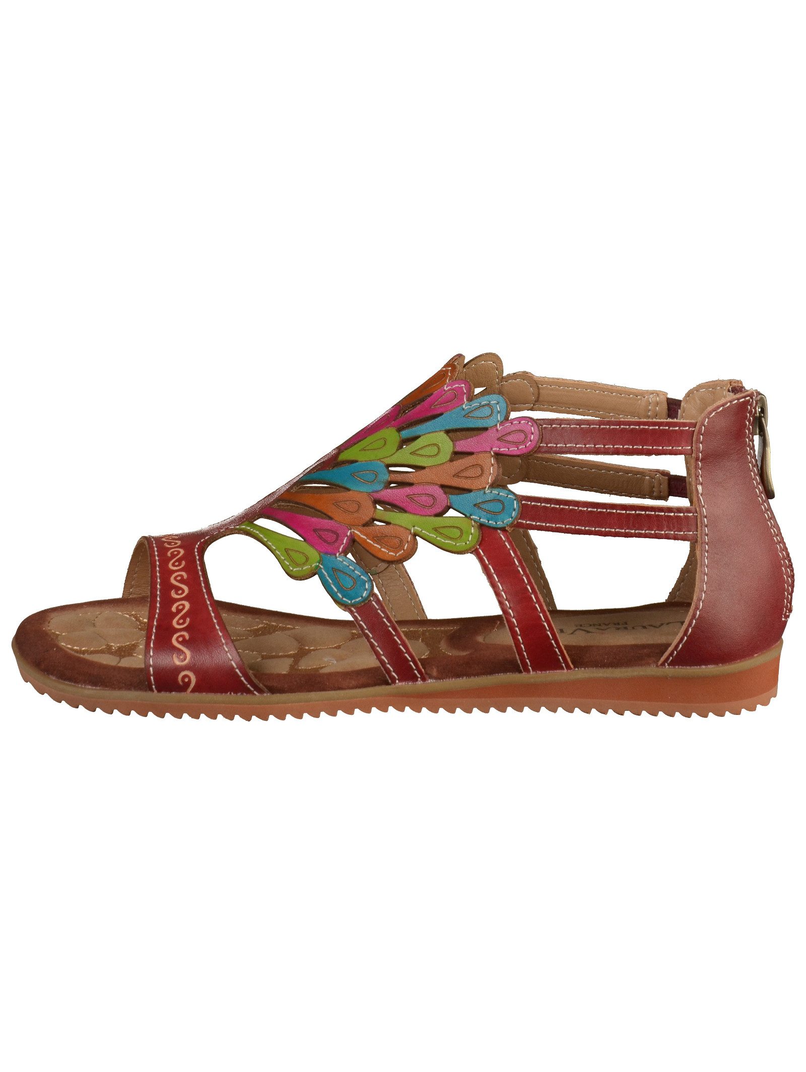 LAURA VITA Sandalen Leder Riemchensandalette günstig online kaufen