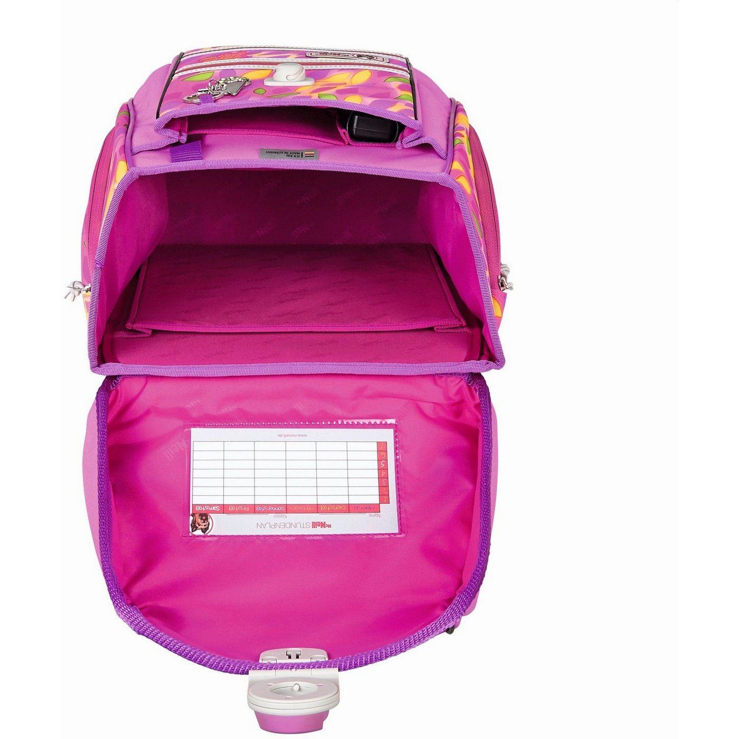 McNeill Schulranzen Schulranzen Set 4-tlg. Ergo Primero McLight Crazy Cat