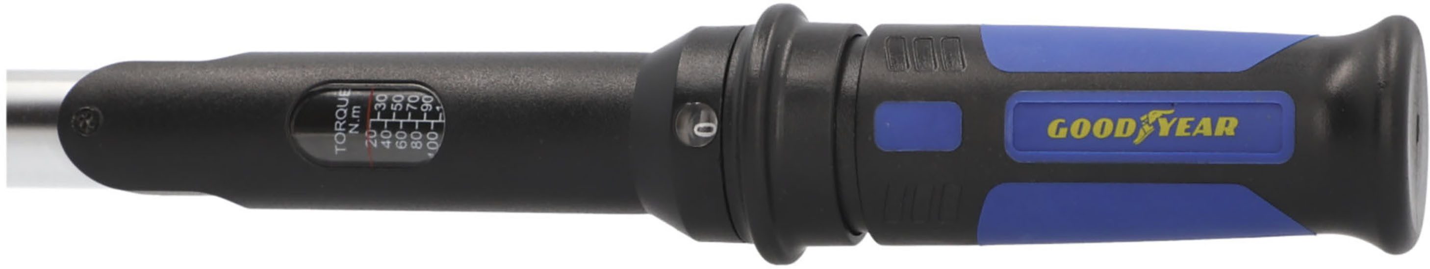 Goodyear Drehmomentschlüssel Drehmomentschlüssel 20-120 Nm mit Adaptern