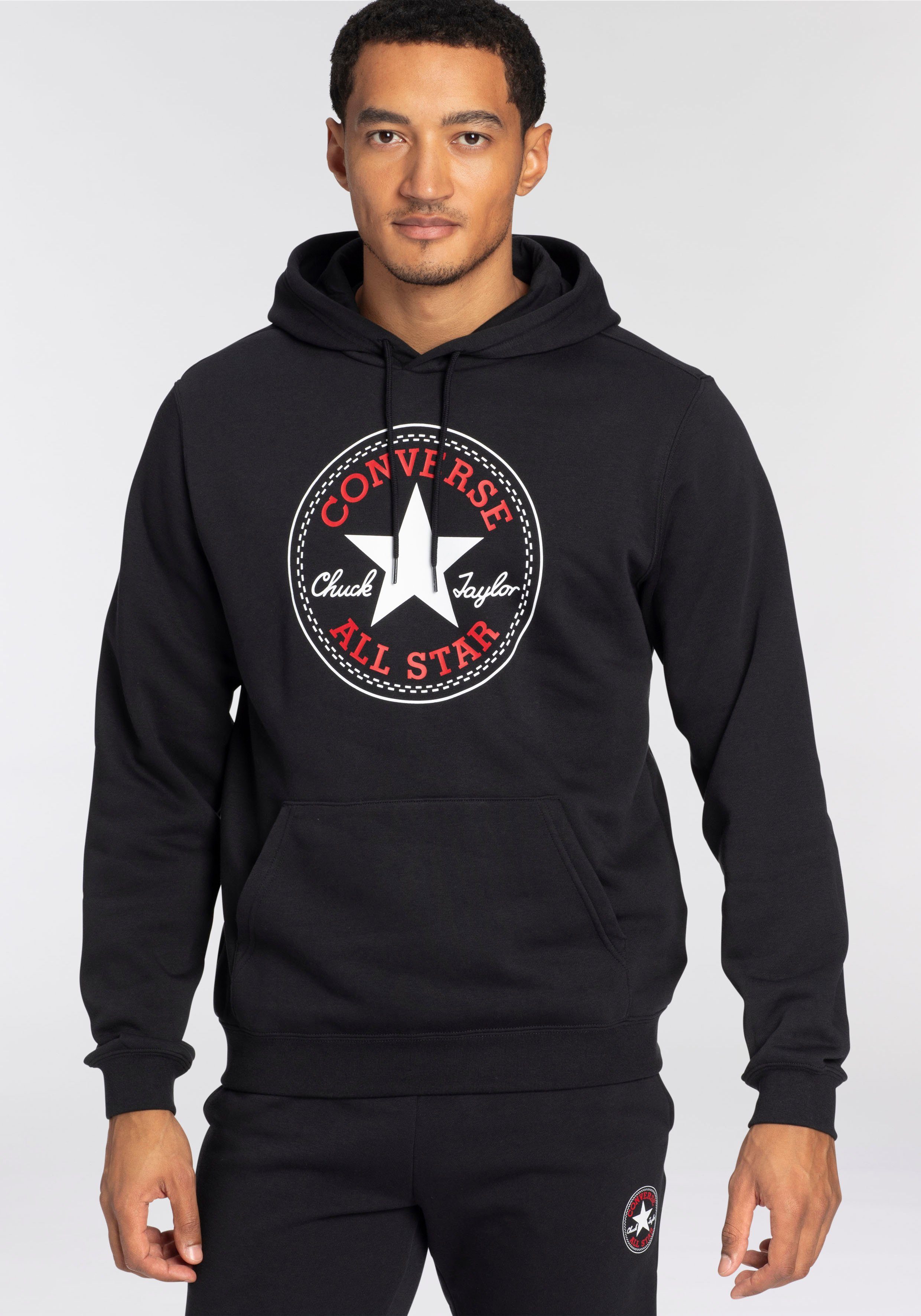 Converse Kapuzensweatshirt STANDARD FIT CENTER FRONT günstig online kaufen