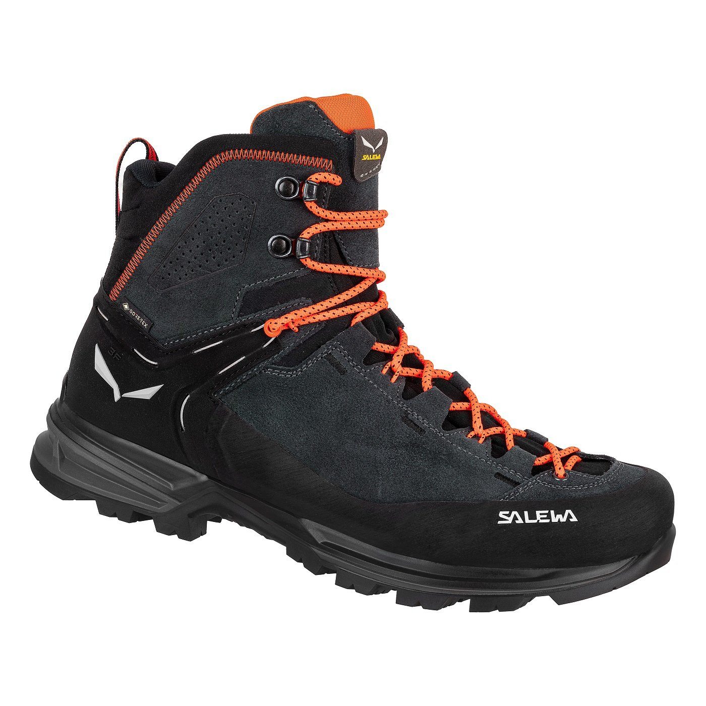 Salewa MTN Trainer 2 Mid GTX (Alpine, Veloursleder, wasserdicht) onyxschwarz Wanderschuh