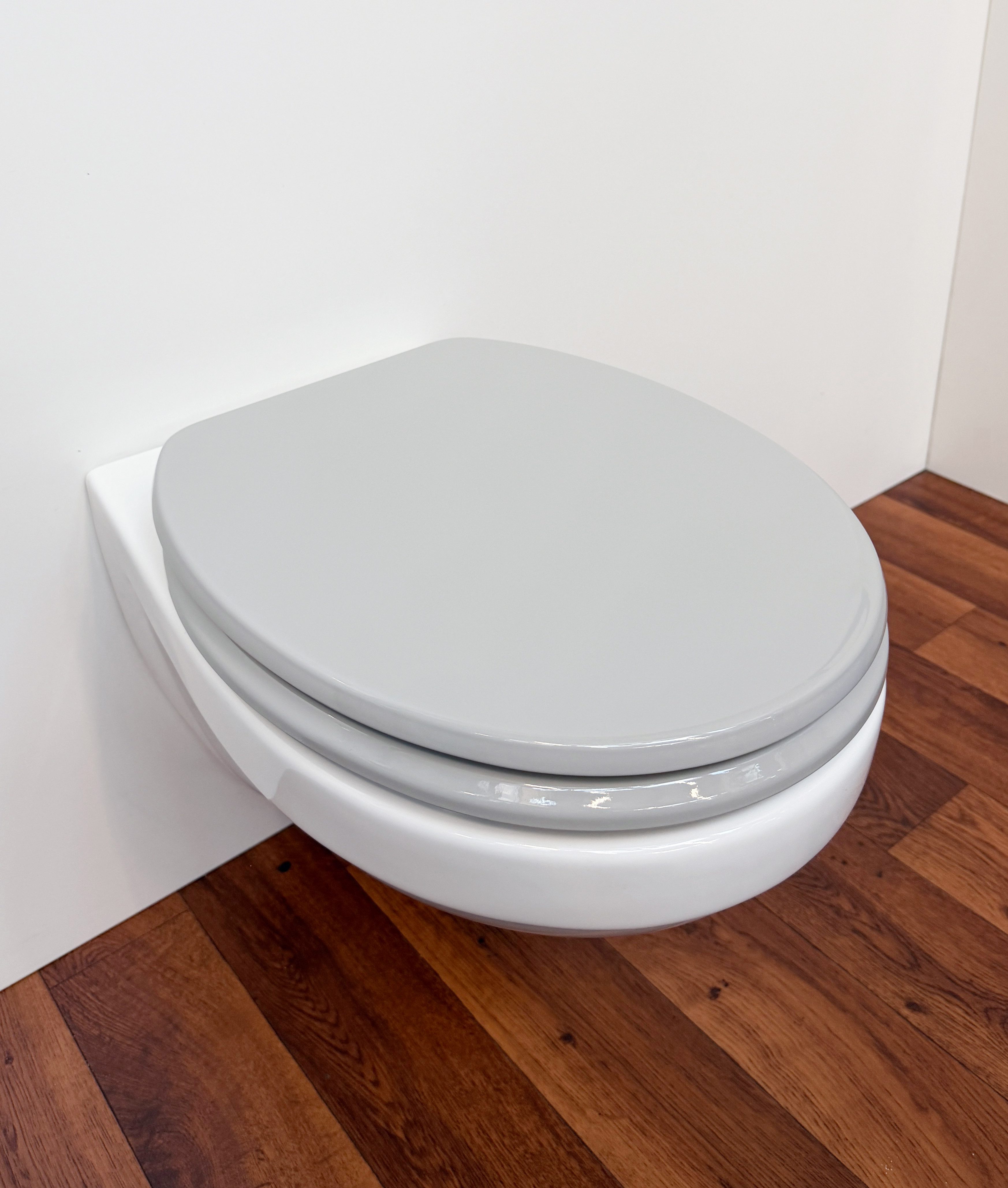 welltime WC-Sitz Classic Colours, Kratzfester Klo-Sitz mit einem Holzkern und Absenkautomatik