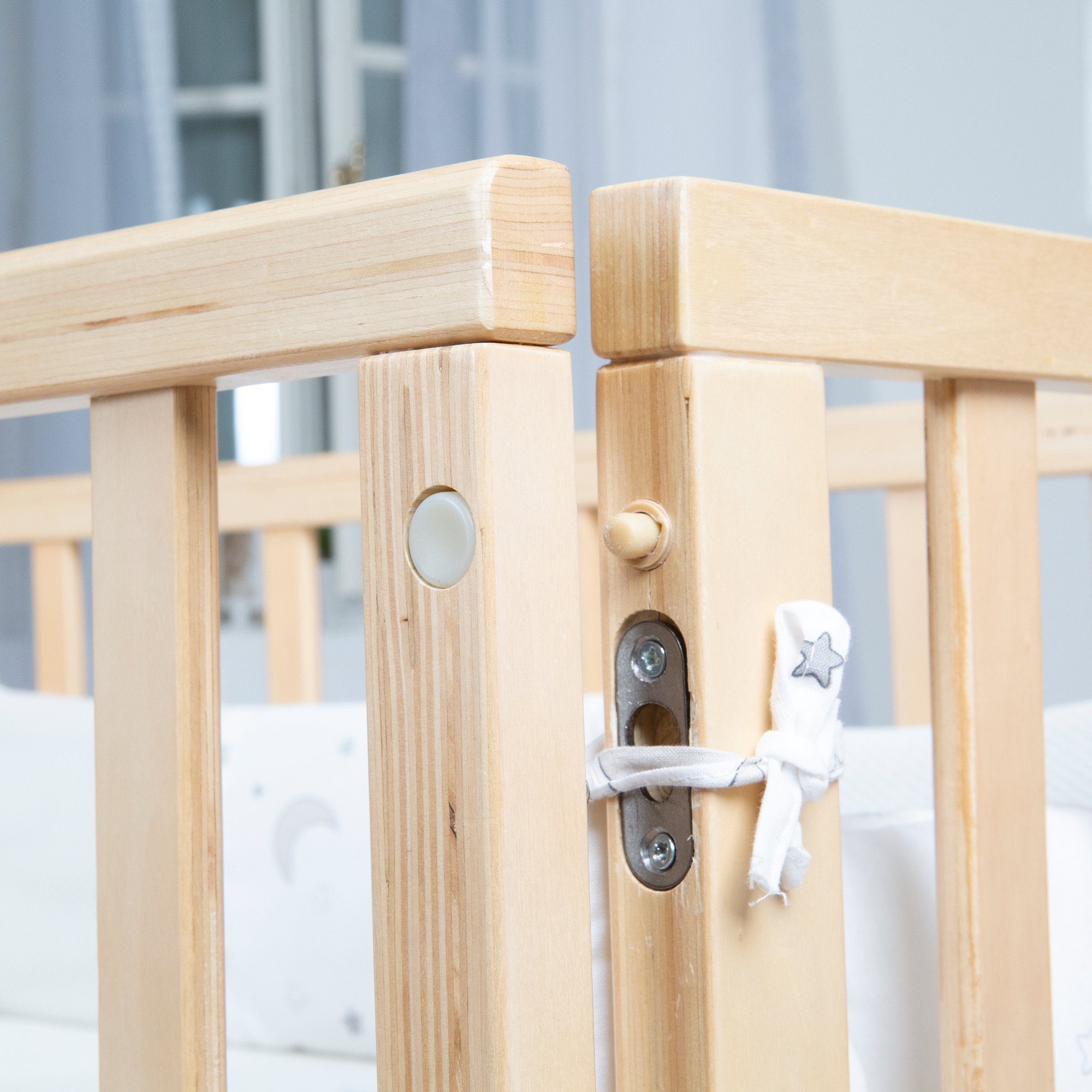roba® Stubenbett safe asleep®, Beistellbett/Babybett oder Bank inkl. Zubehör