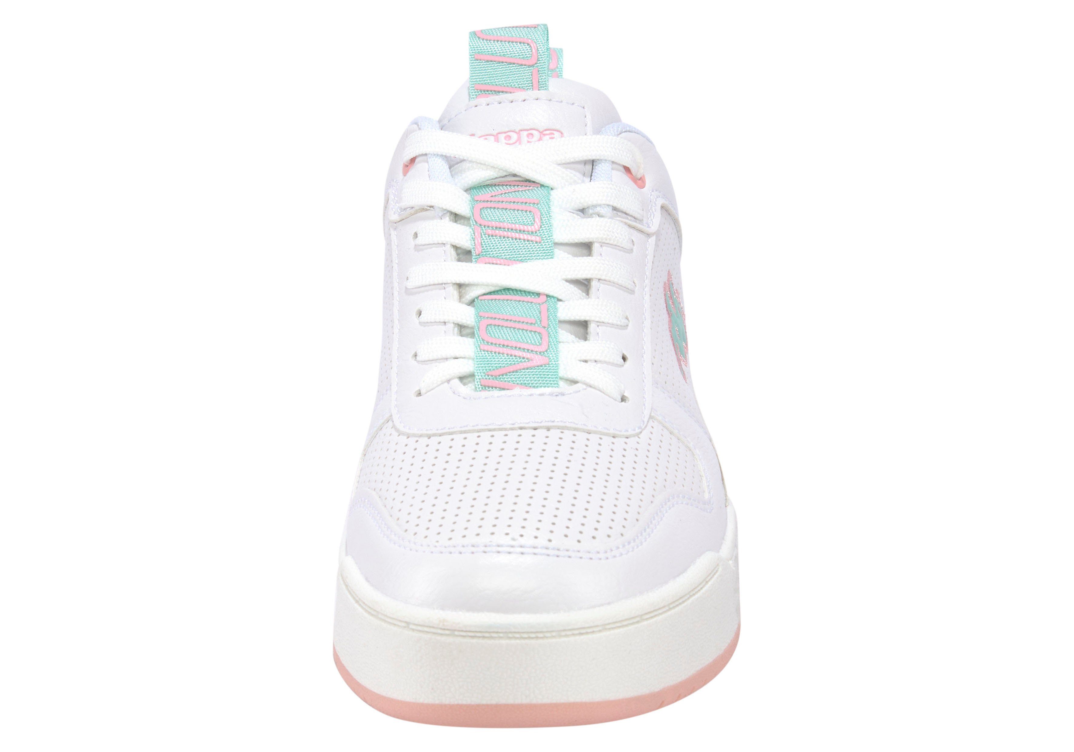 Sneaker Kappa weiß-rosa