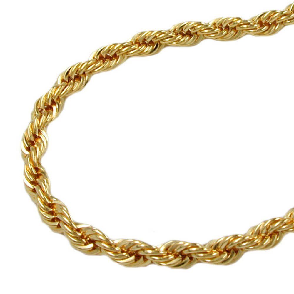 Goldarmband Armband 3,3mm Kordelkette 9Kt 375 Gold 21cm