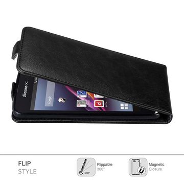 Cadorabo Handyhülle Sony Xperia Z1 COMPACT Sony Xperia Z1 COMPACT, Handy Schutzhülle, Klappbare Hülle, Kunstleder mit Magnetverschluss