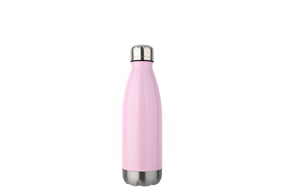 Dekonaz Thermoflasche Rosa Vakuum-Thermoskanne aus Edelstahl, 500 ml
