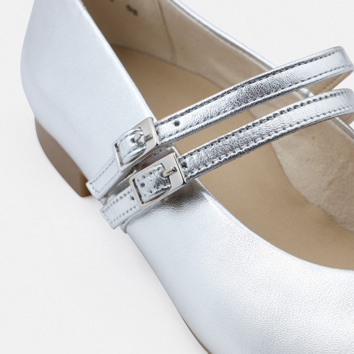 Paul Green Paul Green 1022-145, Ballerina, Silber, Damen Ballerina