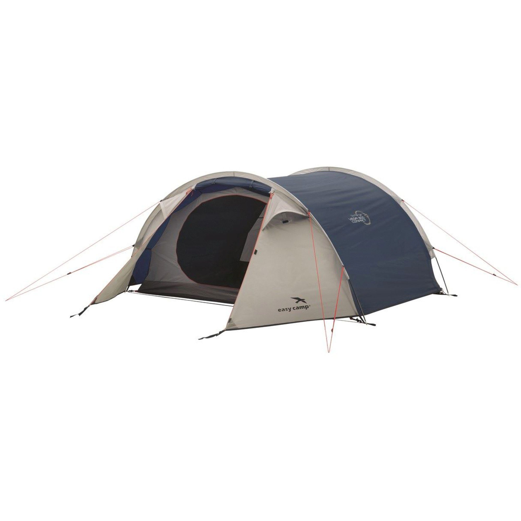 easy camp Tunnelzelt Easy Camp Tunnelzelt Vega 300 Compact, Zelt, Personen: 2