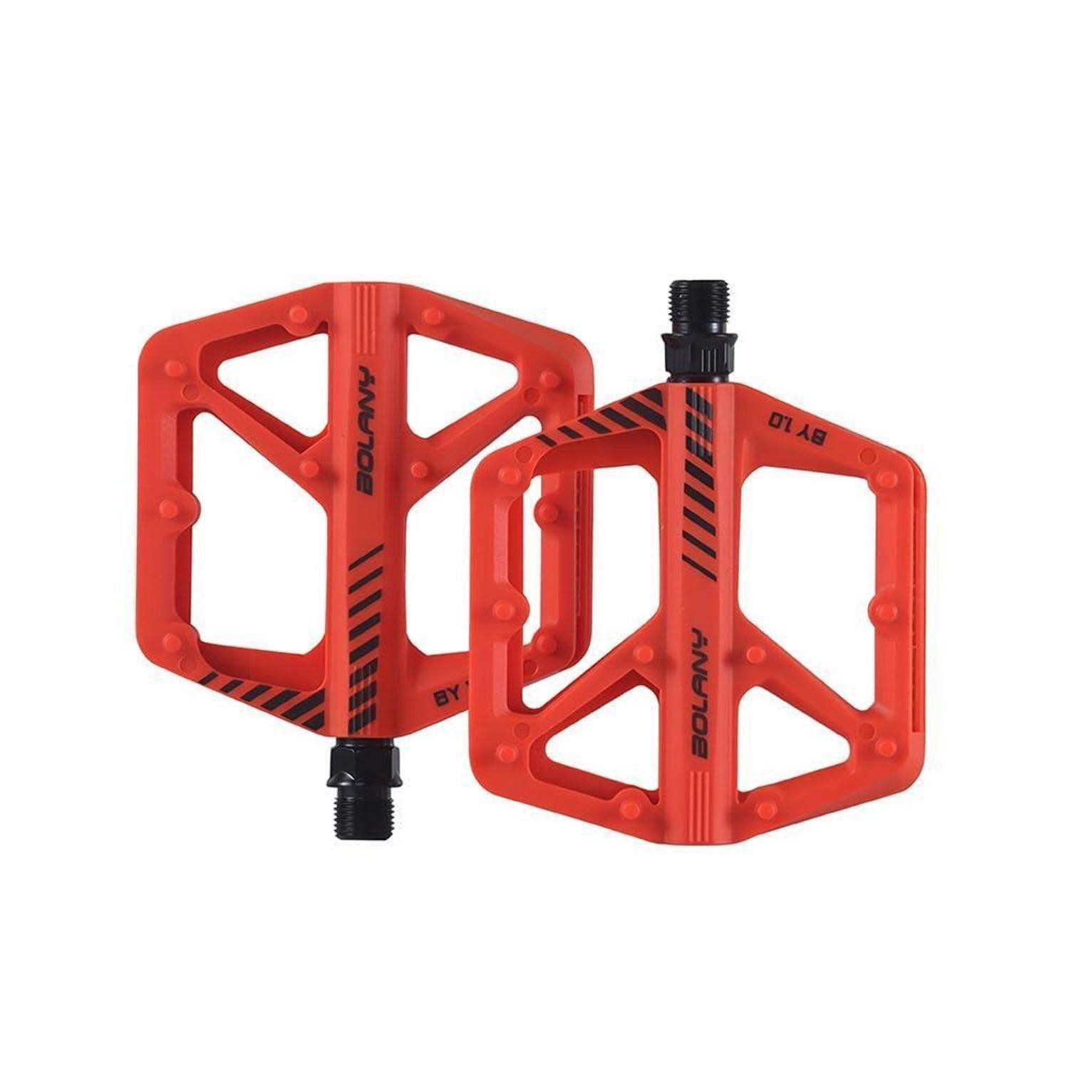 LuxusKollektion Plattformpedale Fahrradpedale MTB/Rennrad Nylon Orange