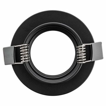 SEBSON LED Einbaustrahler Einbaustrahler Alu mit GU10 Fassung, Lochdurchmesser 65mm - 12er Set