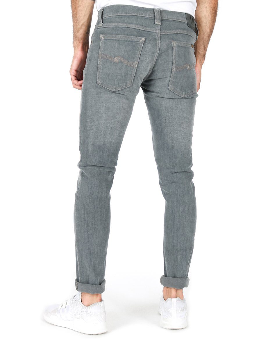 Tight Charcoal Long Nudie John Skinny-fit-Jeans Jeans