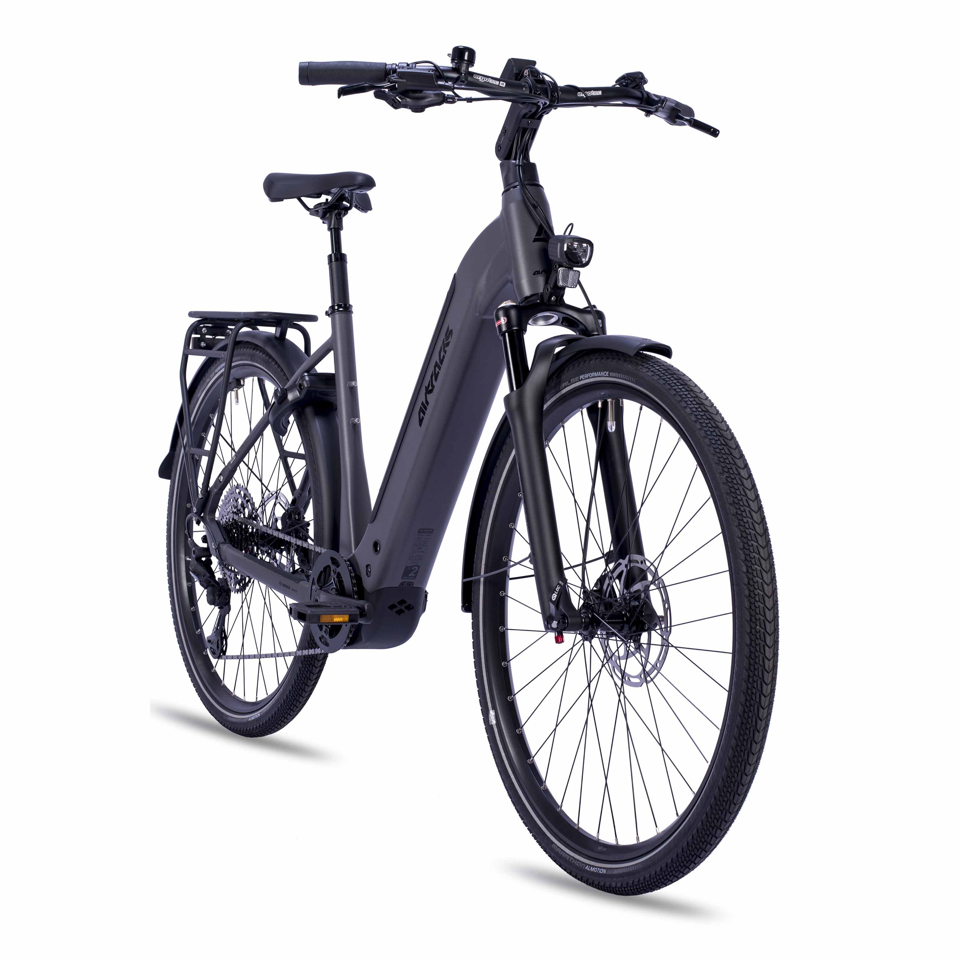Airtracks E-Bike Trekkingrad Damen E-Bike Trekking Fahrrad LS Wave TERRA TR1 BOSCH PX, 11 Gang Shimano Deore XT RD-M8130 SGS, 11-fach Schaltwerk, Kettenschaltung, Mittelmotor, 800 Wh, WAVE Trekking Bike Tiefeinsteiger Low Step 45 50 55 cm