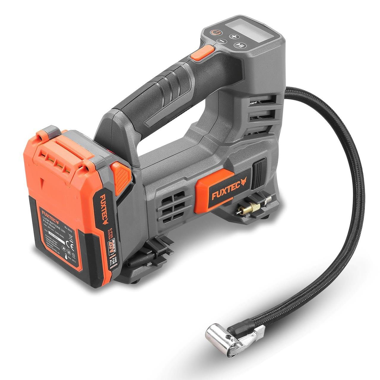 FUXTEC Akku-Handkompressor FX-E1CI20-SET günstig online kaufen