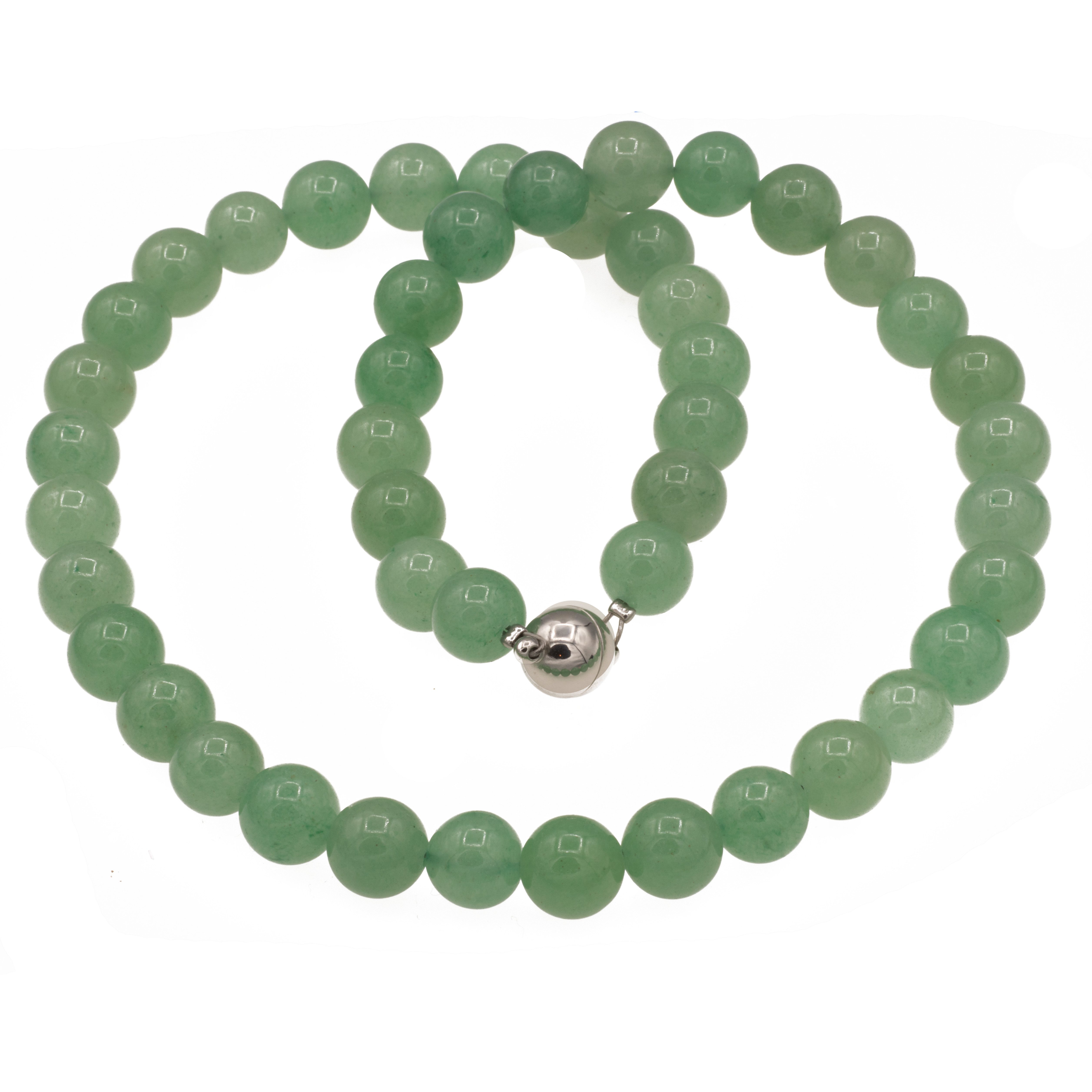 Bella Carina Perlenkette Aventurin 10 mm, günstig online kaufen