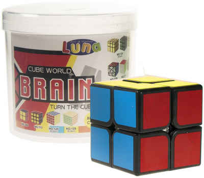 Diakakis Lernspielzeug Zauberwürfel Brain Mini Cube Würfel 2x2 Drehwürfel