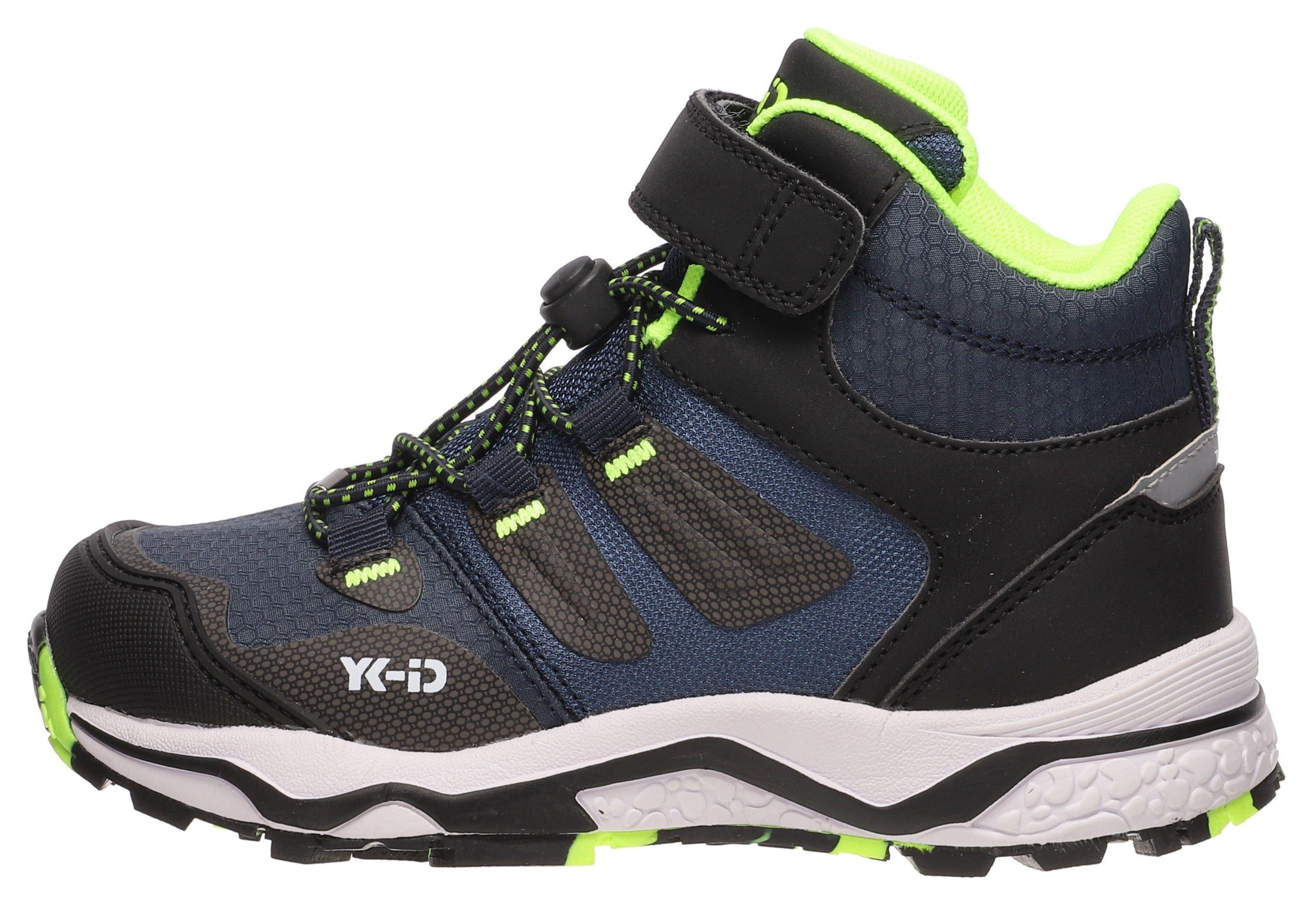 YK-ID by Lurchi Leonard-Tex wasserabweisender navy-lemon TEX-Membrane mit Sneaker