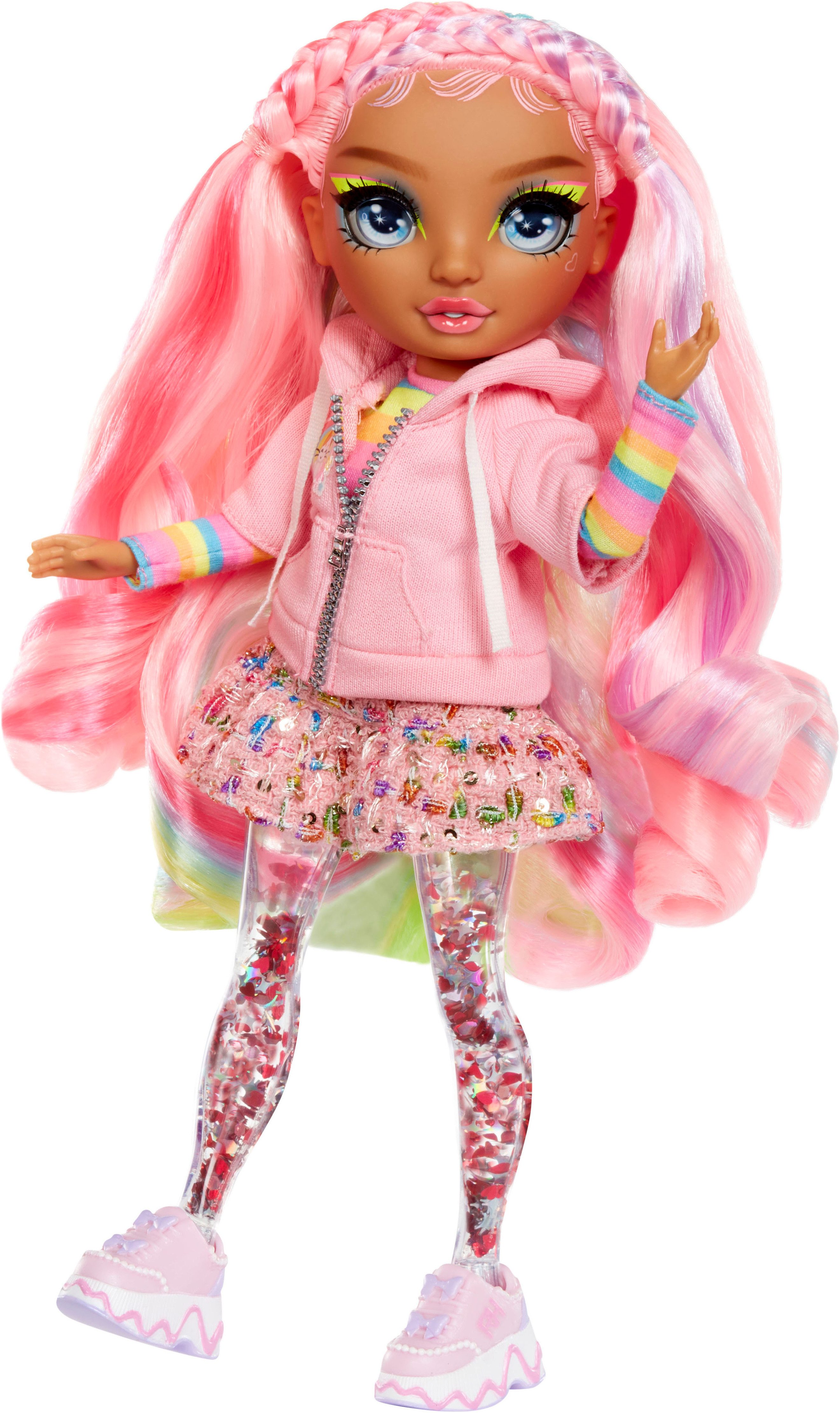 Rainbow High Anziehpuppe Rainbow High Sparkle & Shine Fashion Dolls - ROSETTA (Pink)