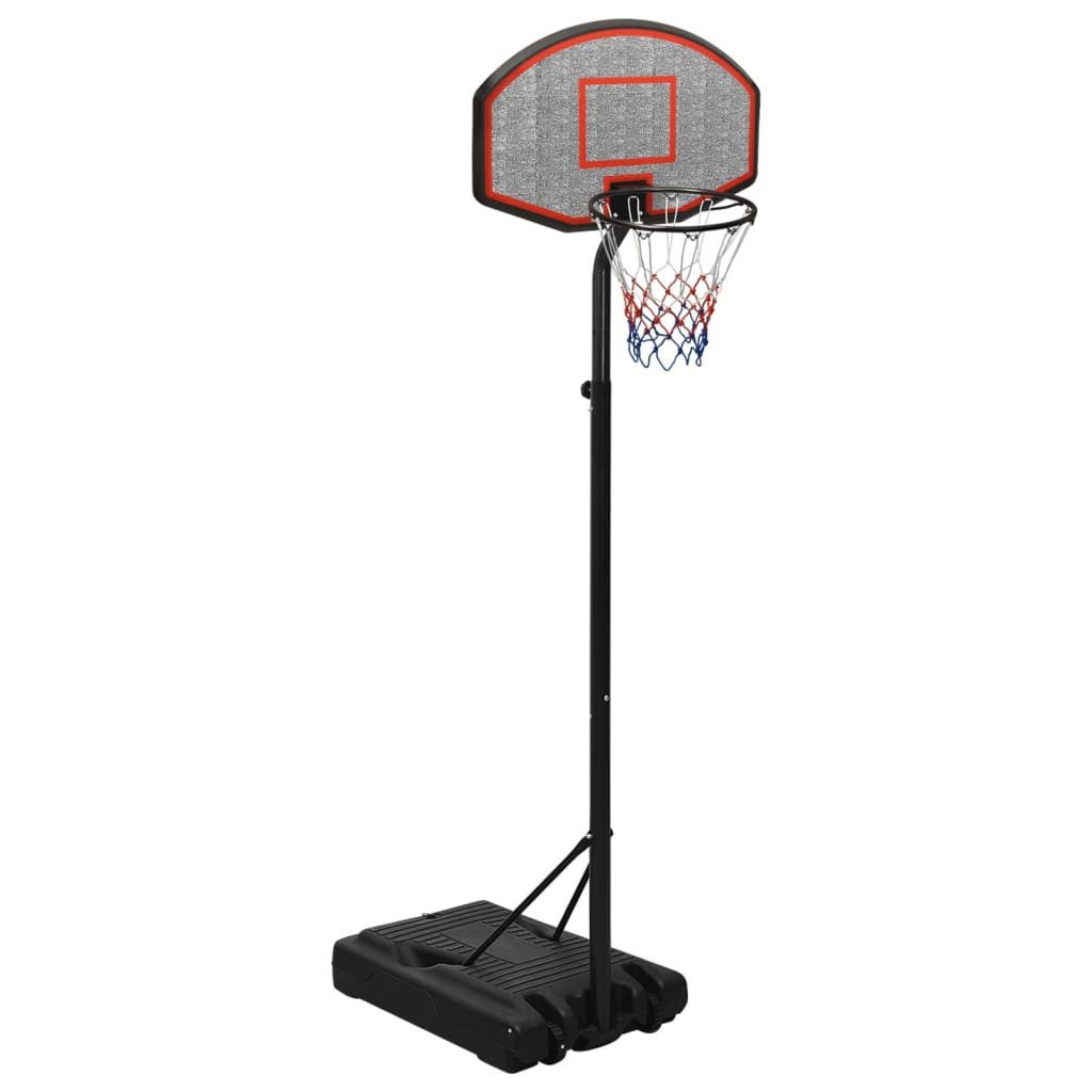 Basketballkorb Basketballständer Schwarz 237-307 cm Polyethylen Basketball Korb