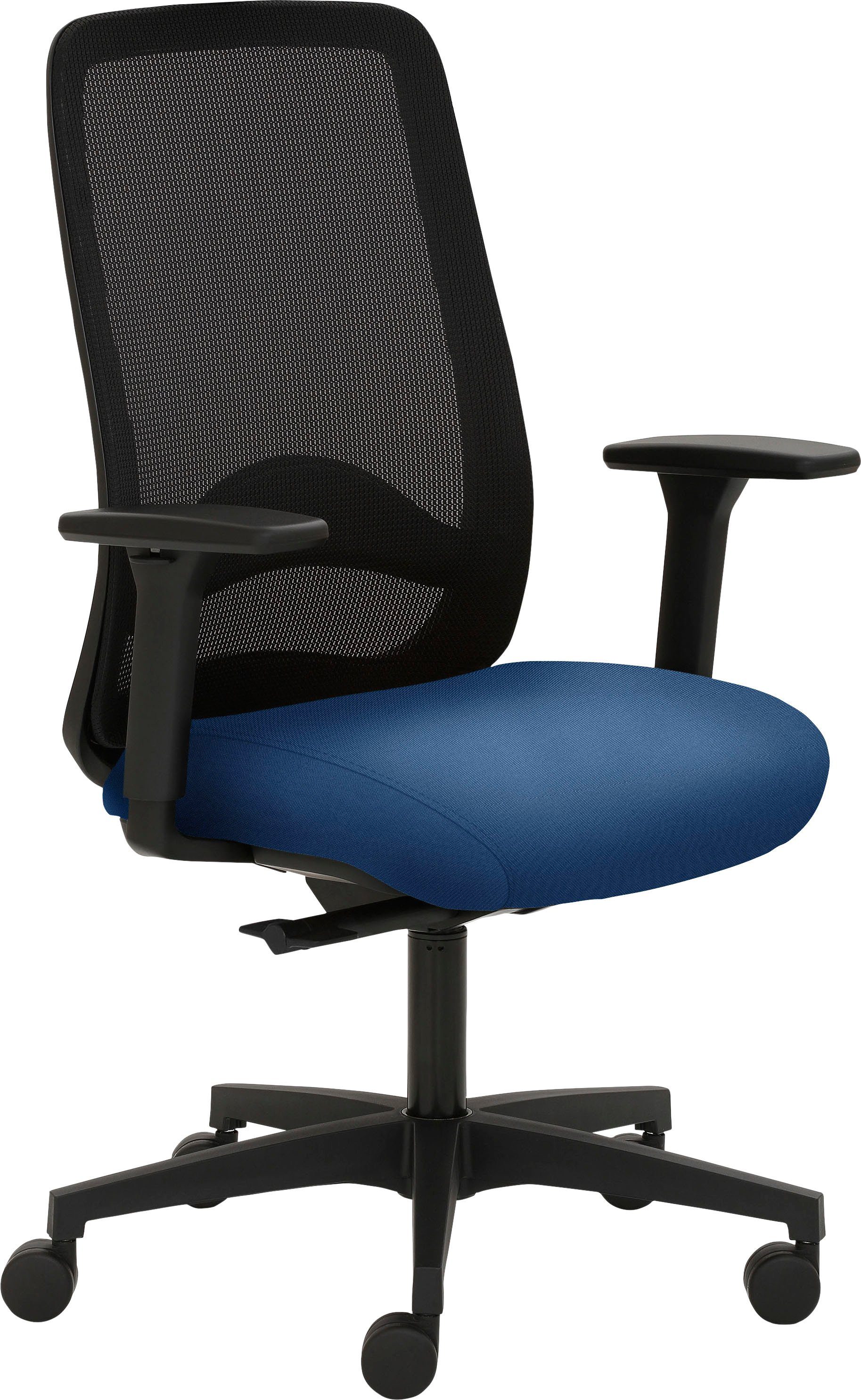Mayer Drehstuhl 2228, Sitztiefenverstellung höhenverstellbare | Blau Armlehnen, Blau Sitzmöbel