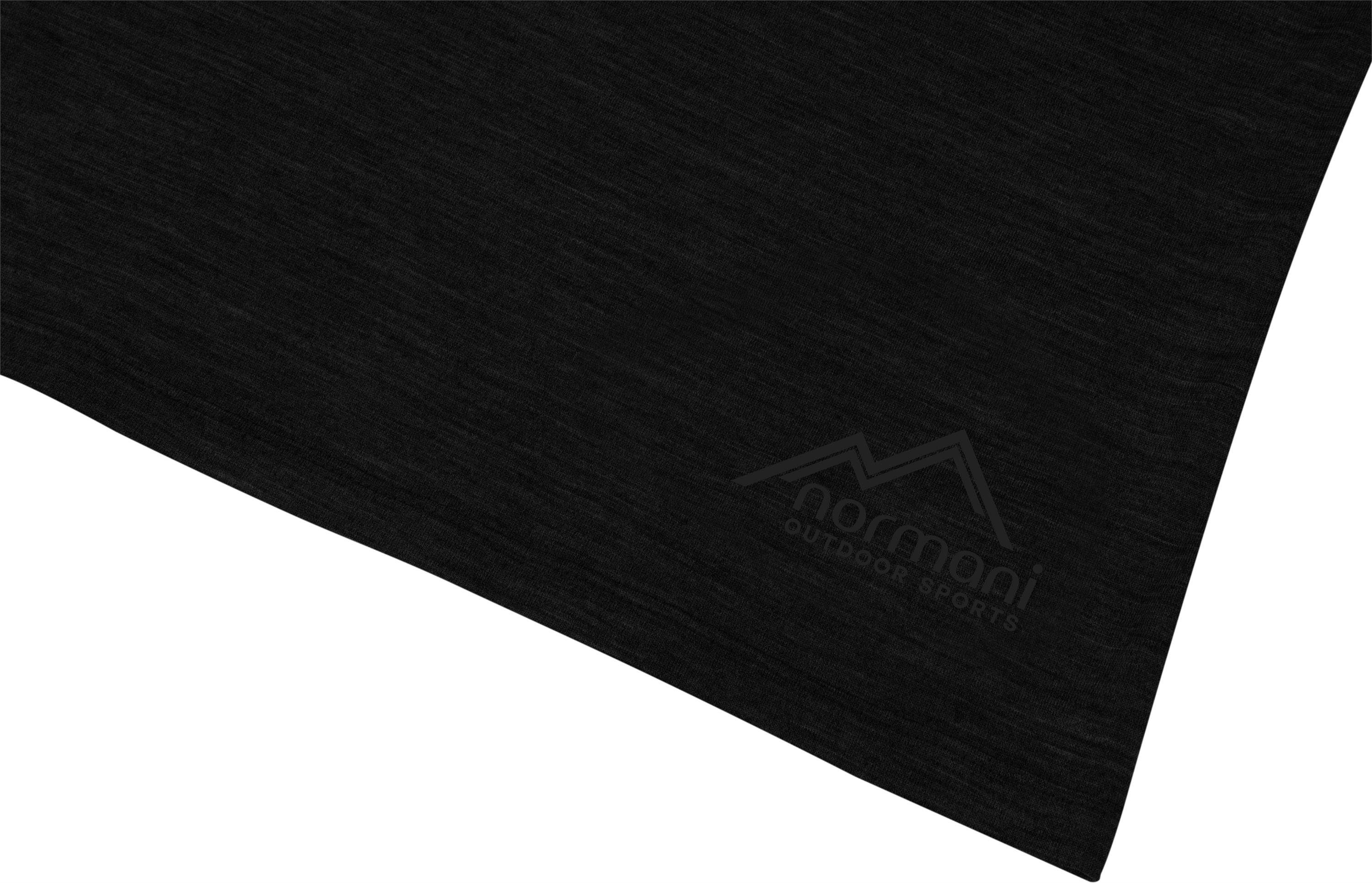 normani Langarmshirt Herren Merino Langarm mit 1/4 Zipper Canberra Merino Winter Outdoor Ski Pullover - Aus Merinowolle